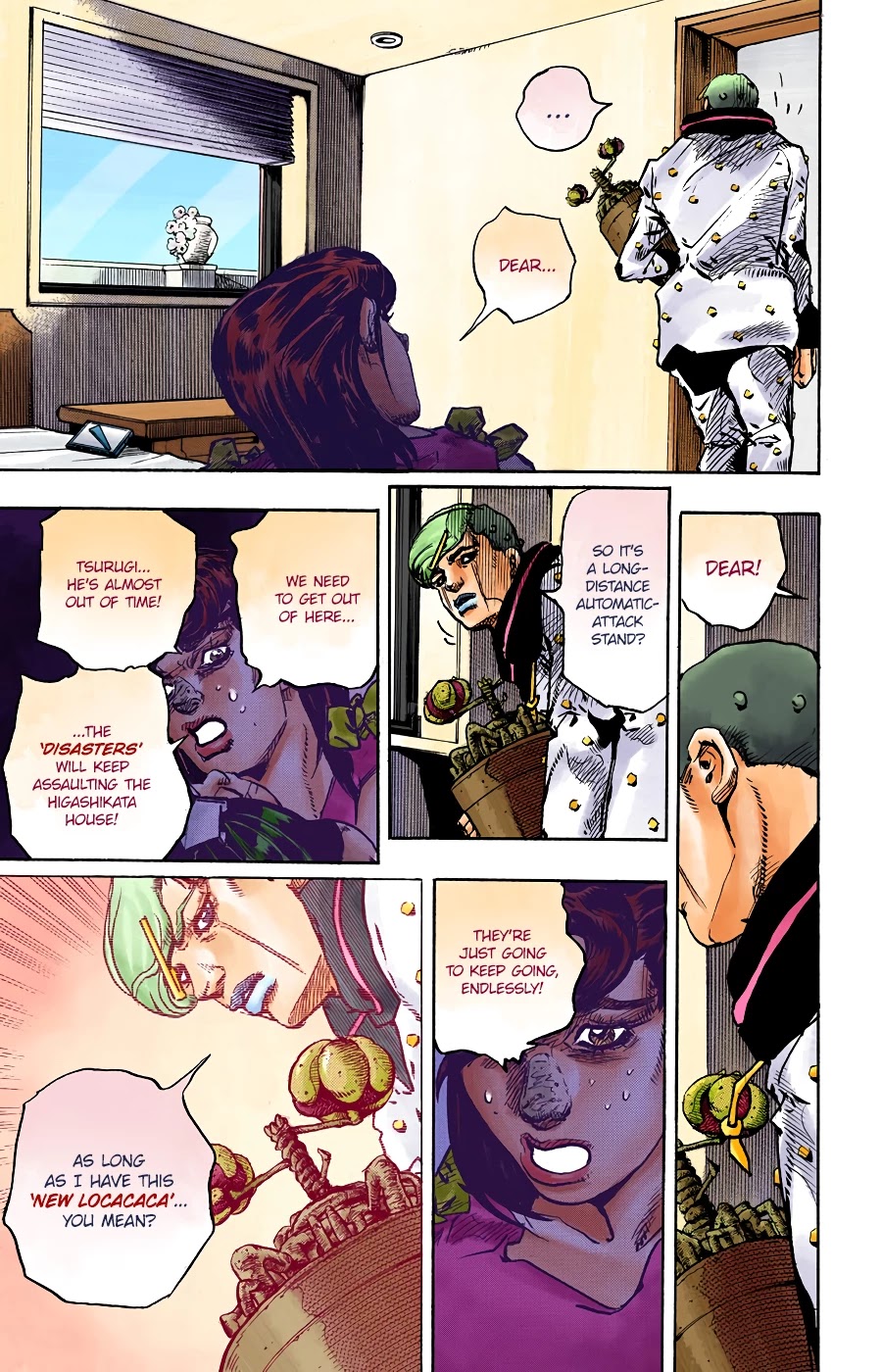 JoJo's Bizarre Adventure Part 8 - JoJolion (Official Colored) Chapter 97 page 8 - Chapter 97: The Wonder of You (The Miracle of Your Love) Part 14