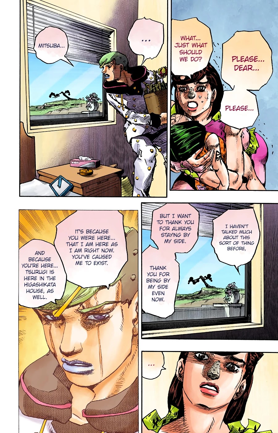 JoJo's Bizarre Adventure Part 8 - JoJolion (Official Colored) Chapter 97 page 9 - Chapter 97: The Wonder of You (The Miracle of Your Love) Part 14
