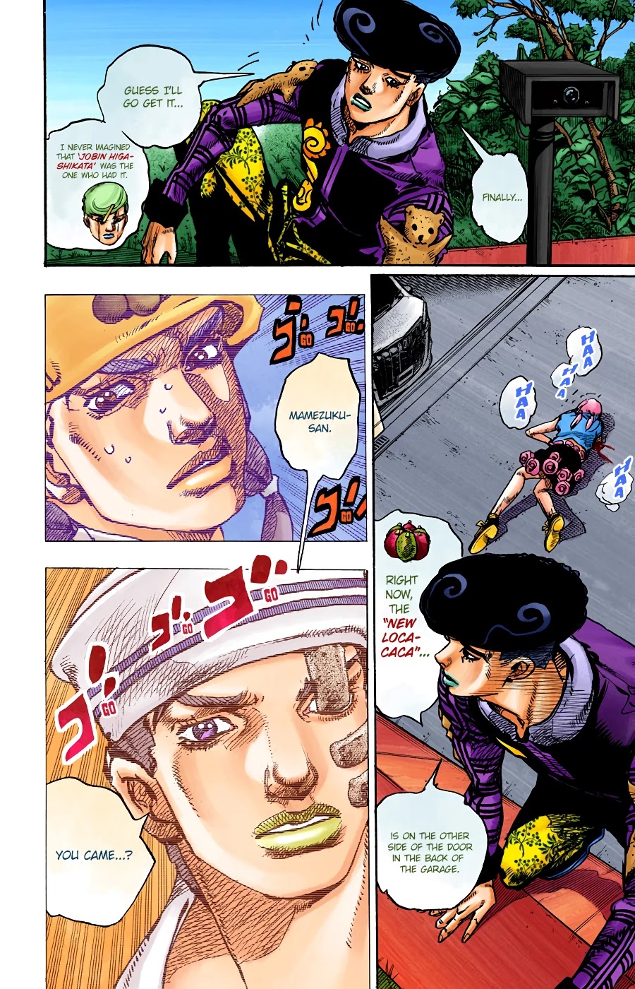JoJo's Bizarre Adventure Part 8 - JoJolion (Official Colored) Chapter 98 page 10 - Chapter 98: The Wonder of You (The Miracle of Your Love), Part 15