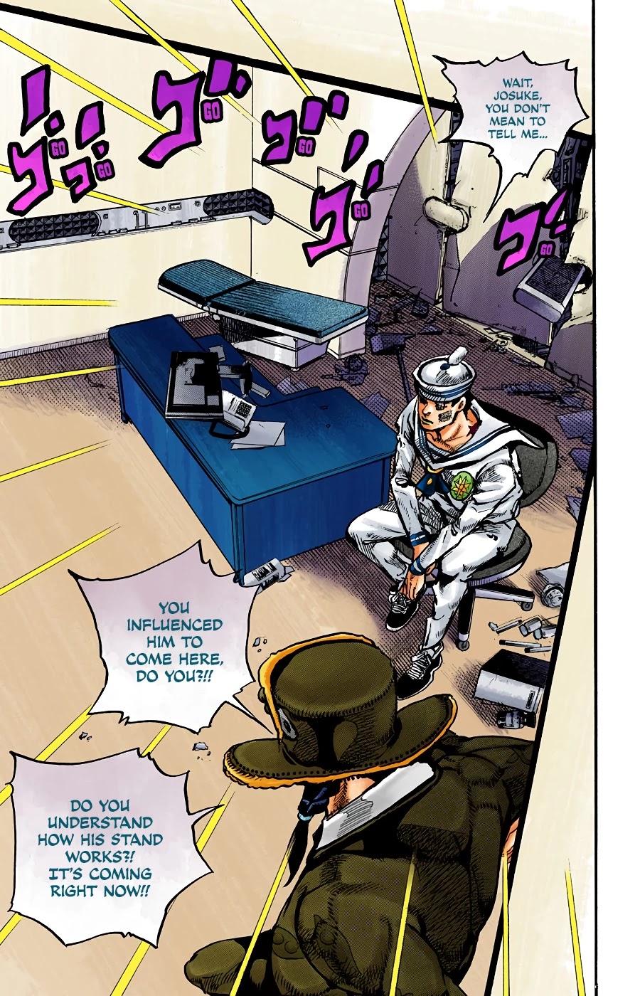 JoJo's Bizarre Adventure Part 8 - JoJolion (Official Colored) Chapter 98 page 11 - Chapter 98: The Wonder of You (The Miracle of Your Love), Part 15