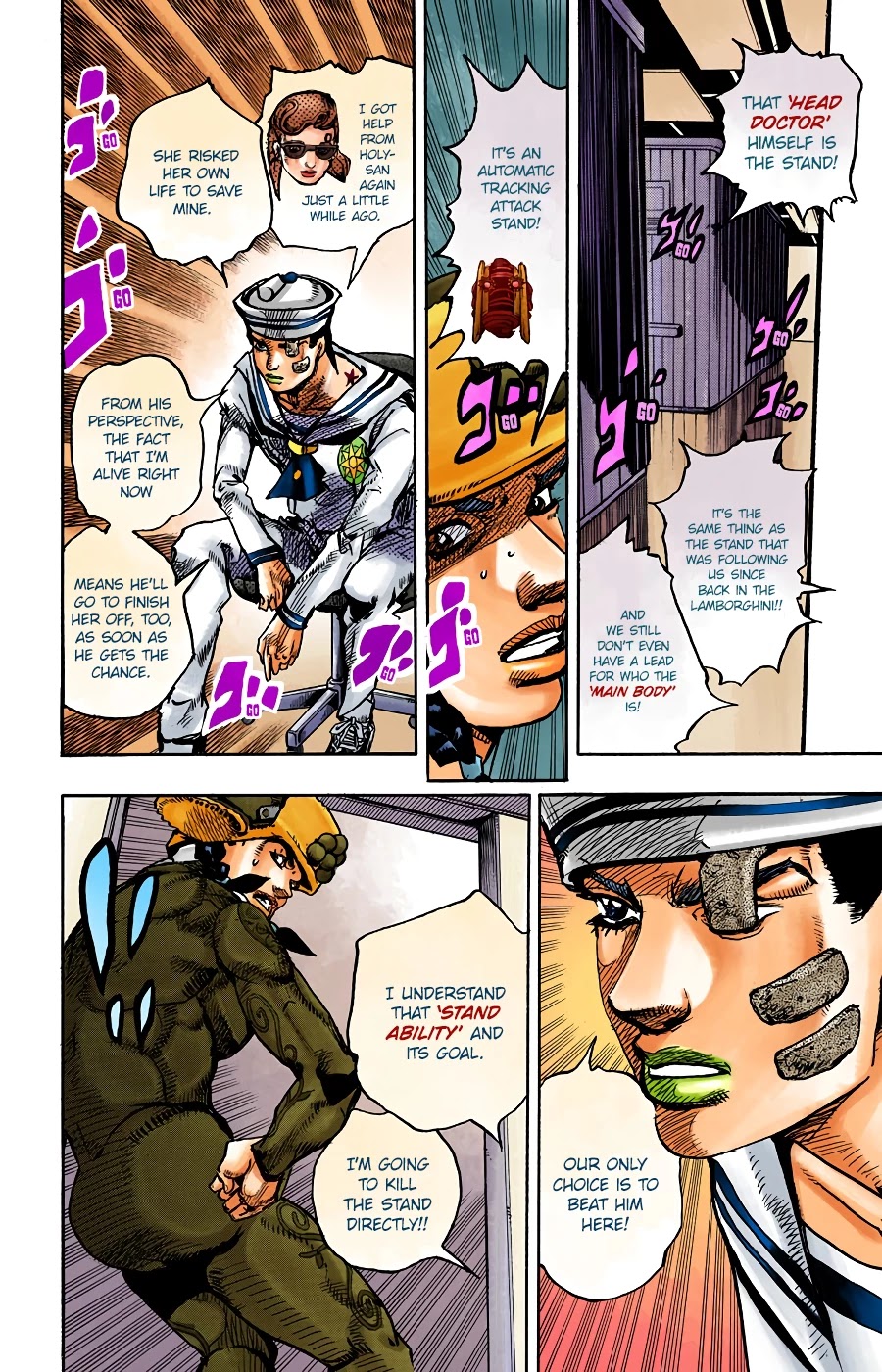 JoJo's Bizarre Adventure Part 8 - JoJolion (Official Colored) Chapter 98 page 12 - Chapter 98: The Wonder of You (The Miracle of Your Love), Part 15