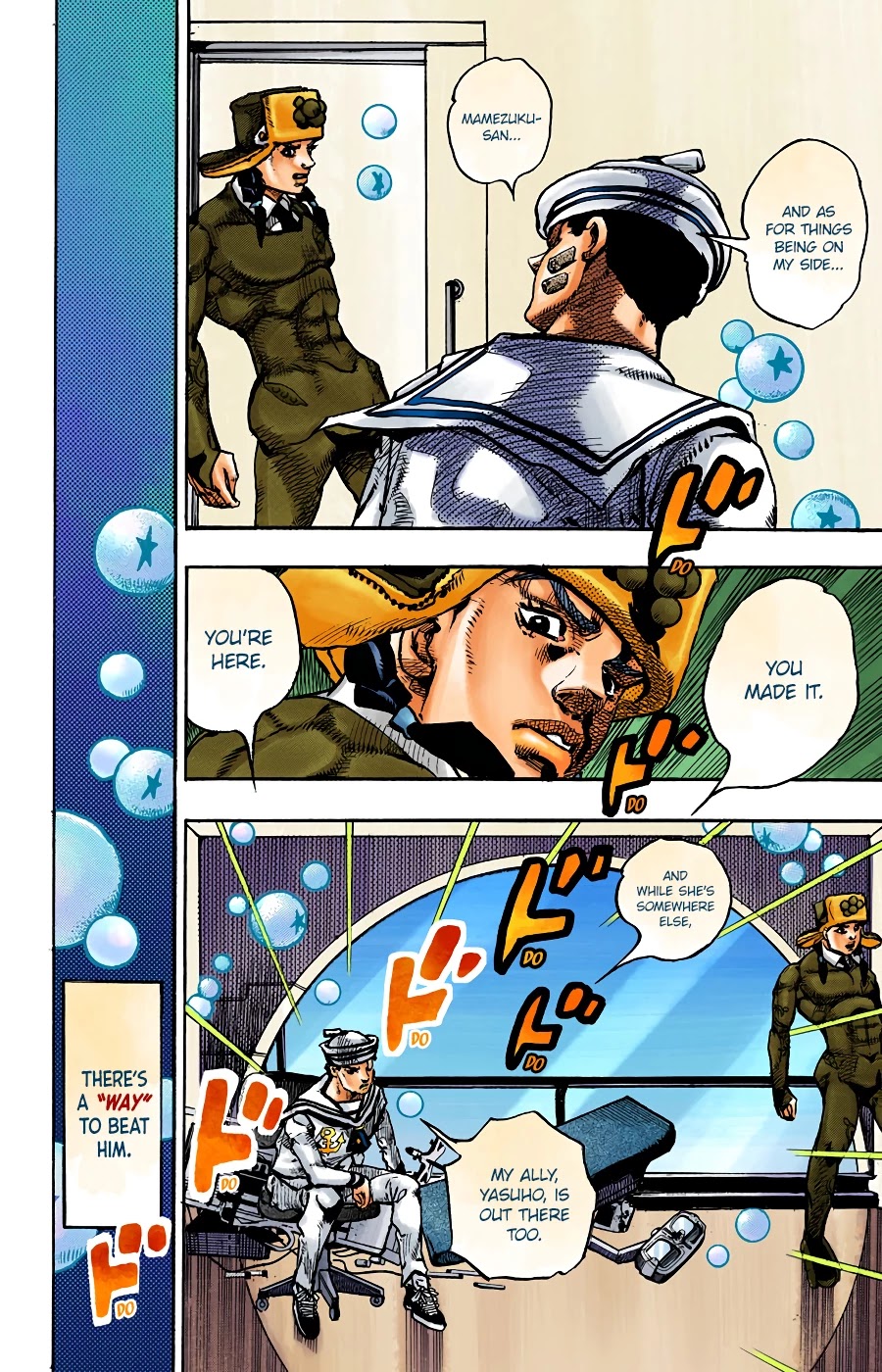 JoJo's Bizarre Adventure Part 8 - JoJolion (Official Colored) Chapter 98 page 16 - Chapter 98: The Wonder of You (The Miracle of Your Love), Part 15