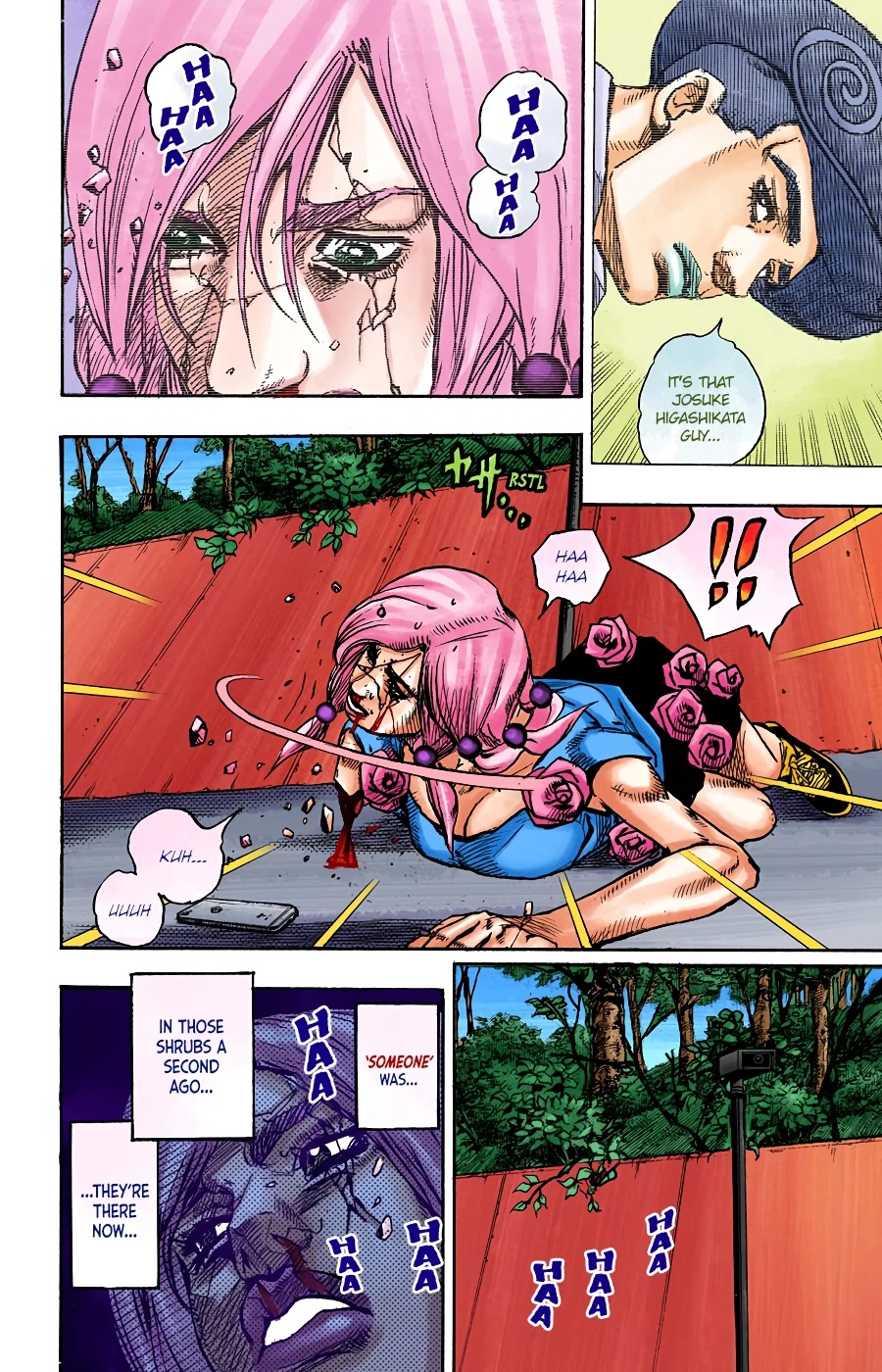 JoJo's Bizarre Adventure Part 8 - JoJolion (Official Colored) Chapter 98 page 21 - Chapter 98: The Wonder of You (The Miracle of Your Love), Part 15