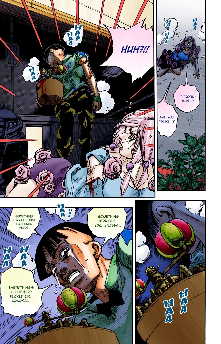 JoJo's Bizarre Adventure Part 8 - JoJolion (Official Colored) Chapter 98 page 22 - Chapter 98: The Wonder of You (The Miracle of Your Love), Part 15