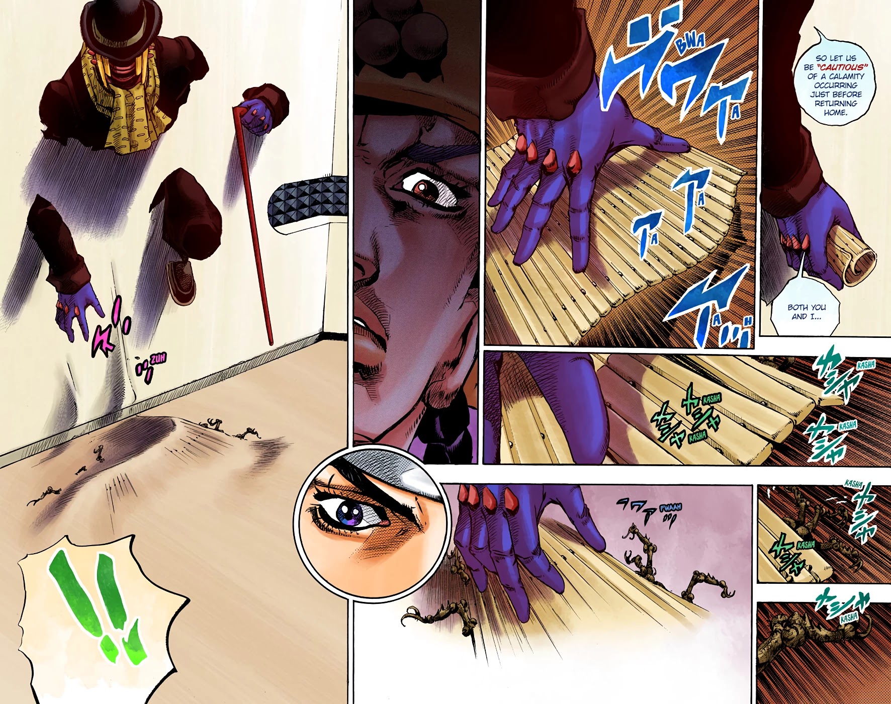 JoJo's Bizarre Adventure Part 8 - JoJolion (Official Colored) Chapter 98 page 27 - Chapter 98: The Wonder of You (The Miracle of Your Love), Part 15