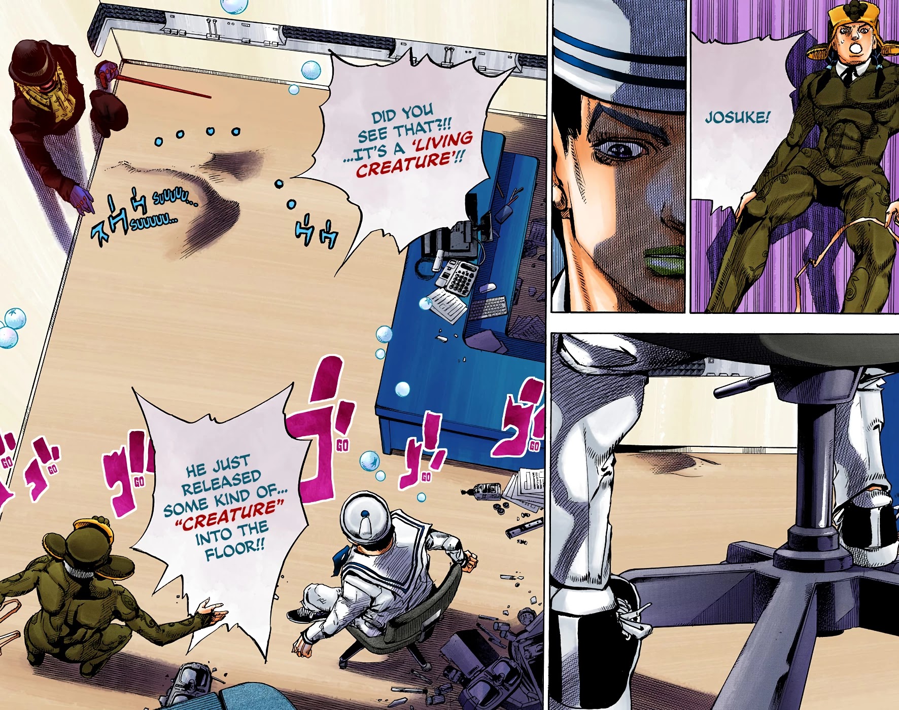 JoJo's Bizarre Adventure Part 8 - JoJolion (Official Colored) Chapter 98 page 28 - Chapter 98: The Wonder of You (The Miracle of Your Love), Part 15