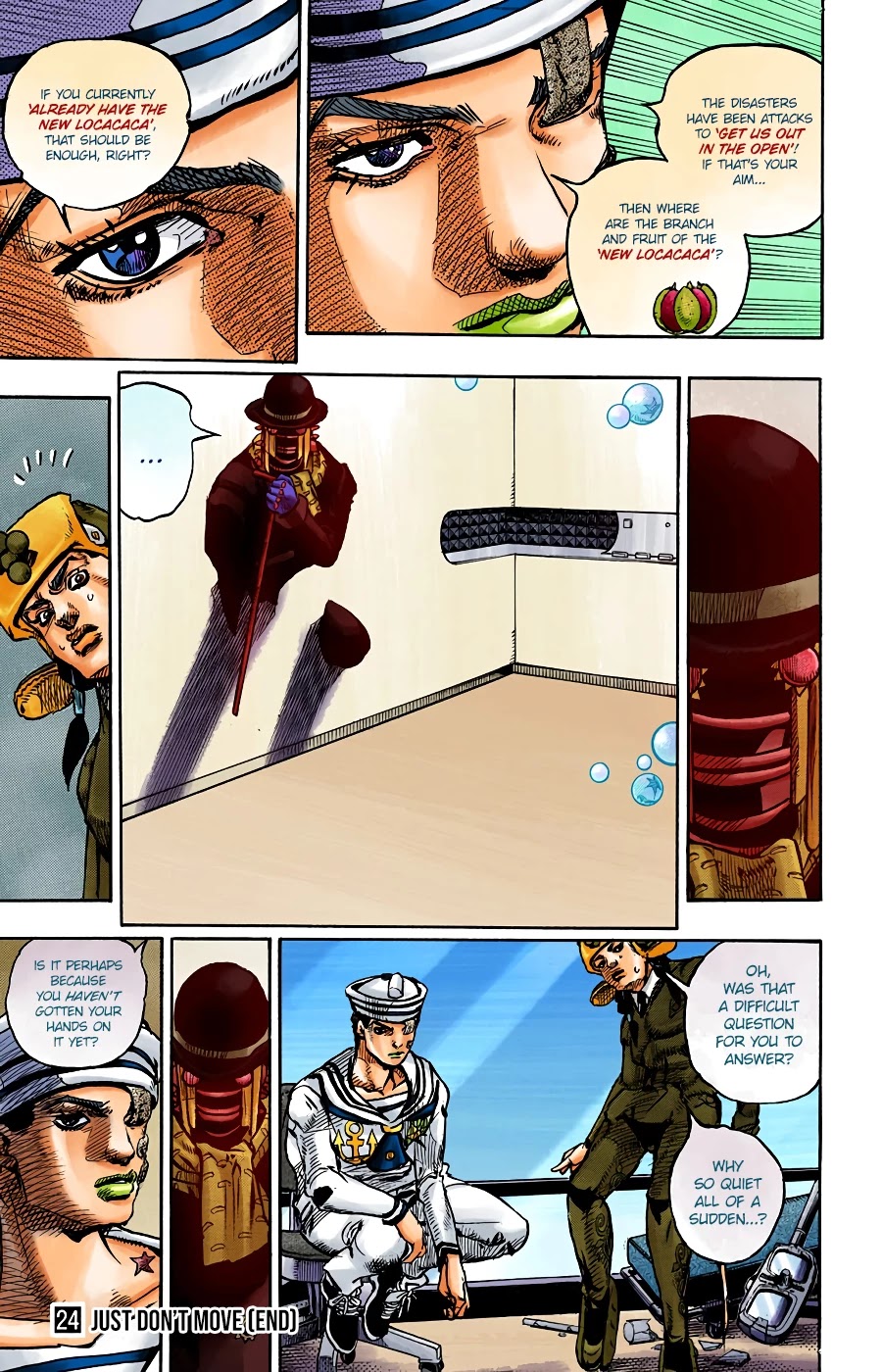JoJo's Bizarre Adventure Part 8 - JoJolion (Official Colored) Chapter 98 page 36 - Chapter 98: The Wonder of You (The Miracle of Your Love), Part 15