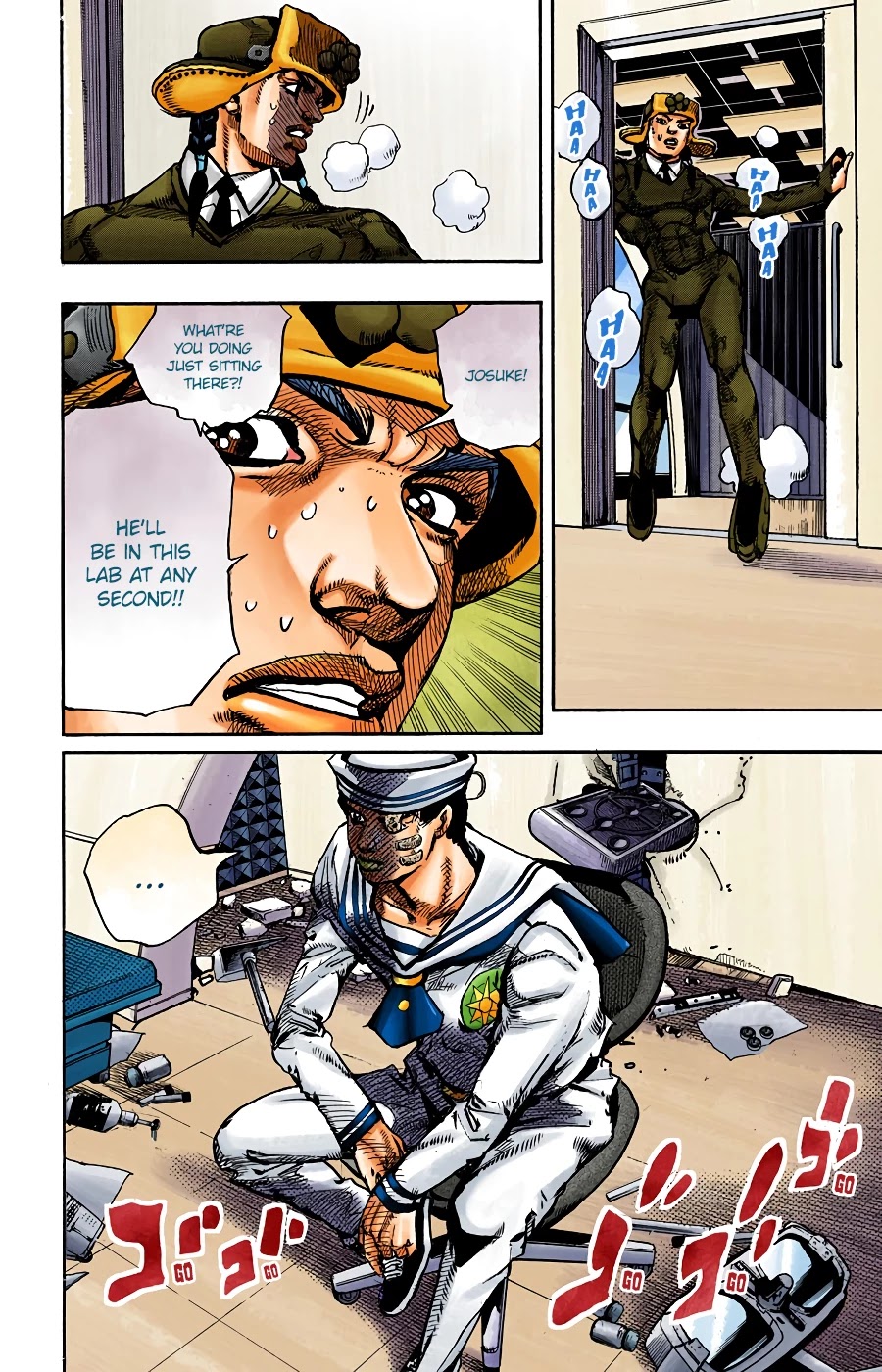 JoJo's Bizarre Adventure Part 8 - JoJolion (Official Colored) Chapter 98 page 8 - Chapter 98: The Wonder of You (The Miracle of Your Love), Part 15