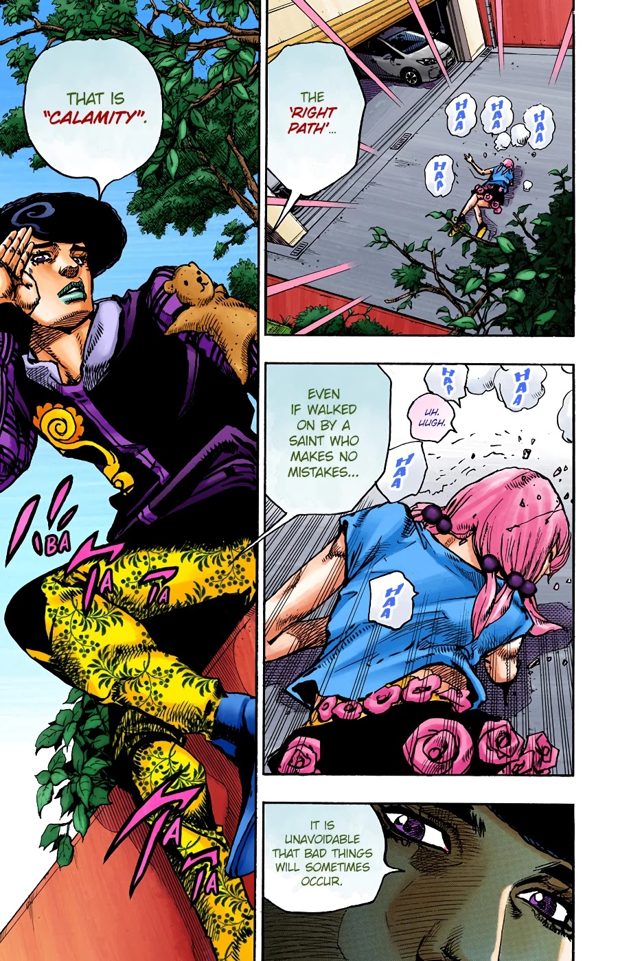 JoJo's Bizarre Adventure Part 8 - JoJolion (Official Colored) Chapter 98 page 9 - Chapter 98: The Wonder of You (The Miracle of Your Love), Part 15