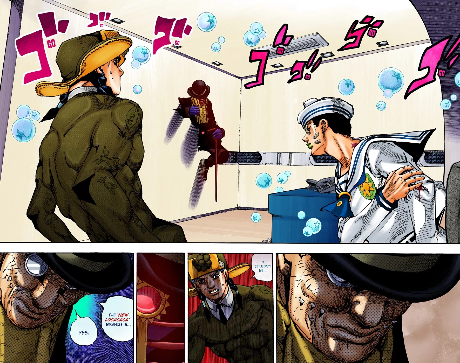 JoJo's Bizarre Adventure Part 8 - JoJolion (Official Colored) Chapter 99 page 28 - Chapter 99: The Wonder of You (The Miracle of Your Love), Part 16