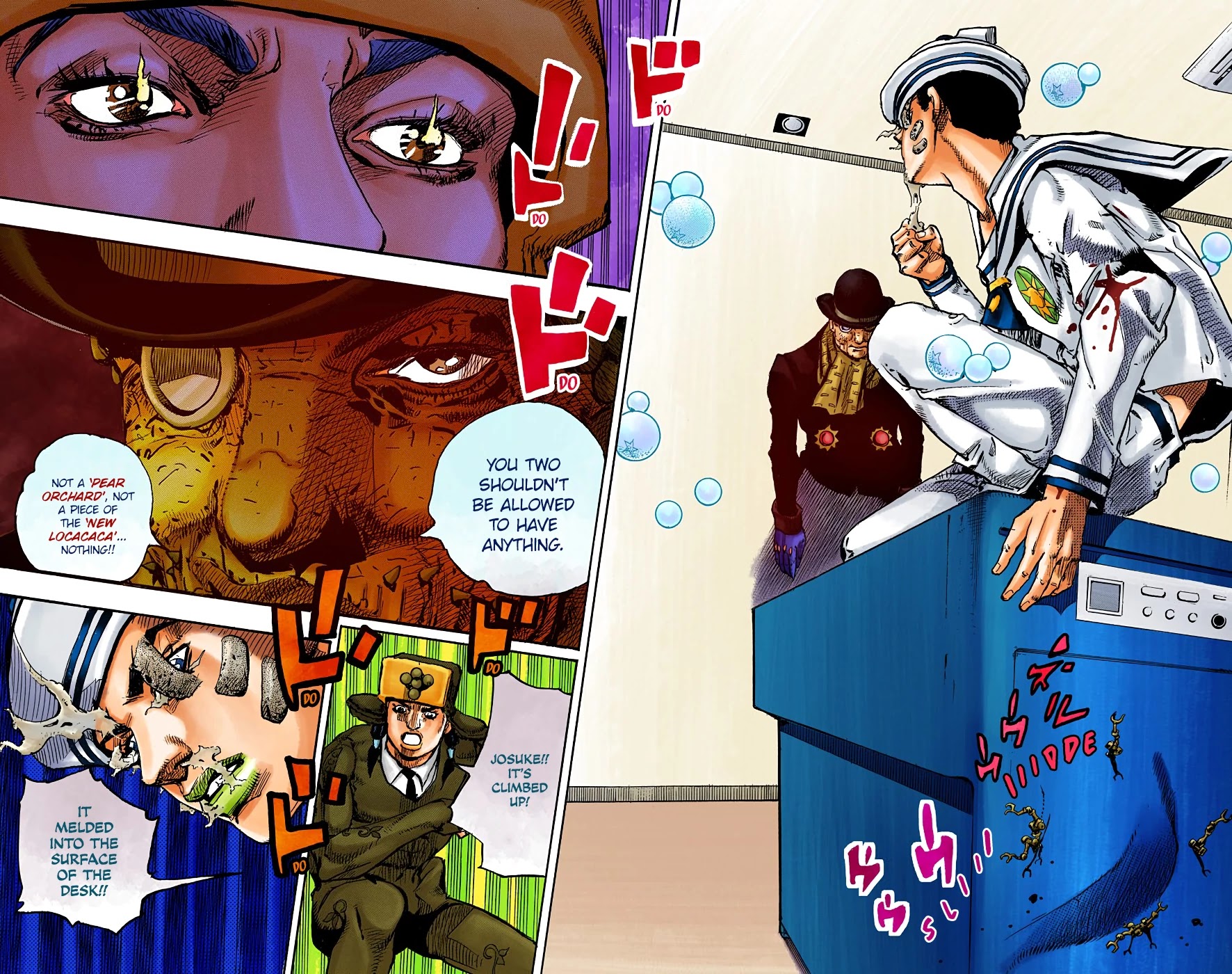 JoJo's Bizarre Adventure Part 8 - JoJolion (Official Colored) Chapter 99 page 42 - Chapter 99: The Wonder of You (The Miracle of Your Love), Part 16
