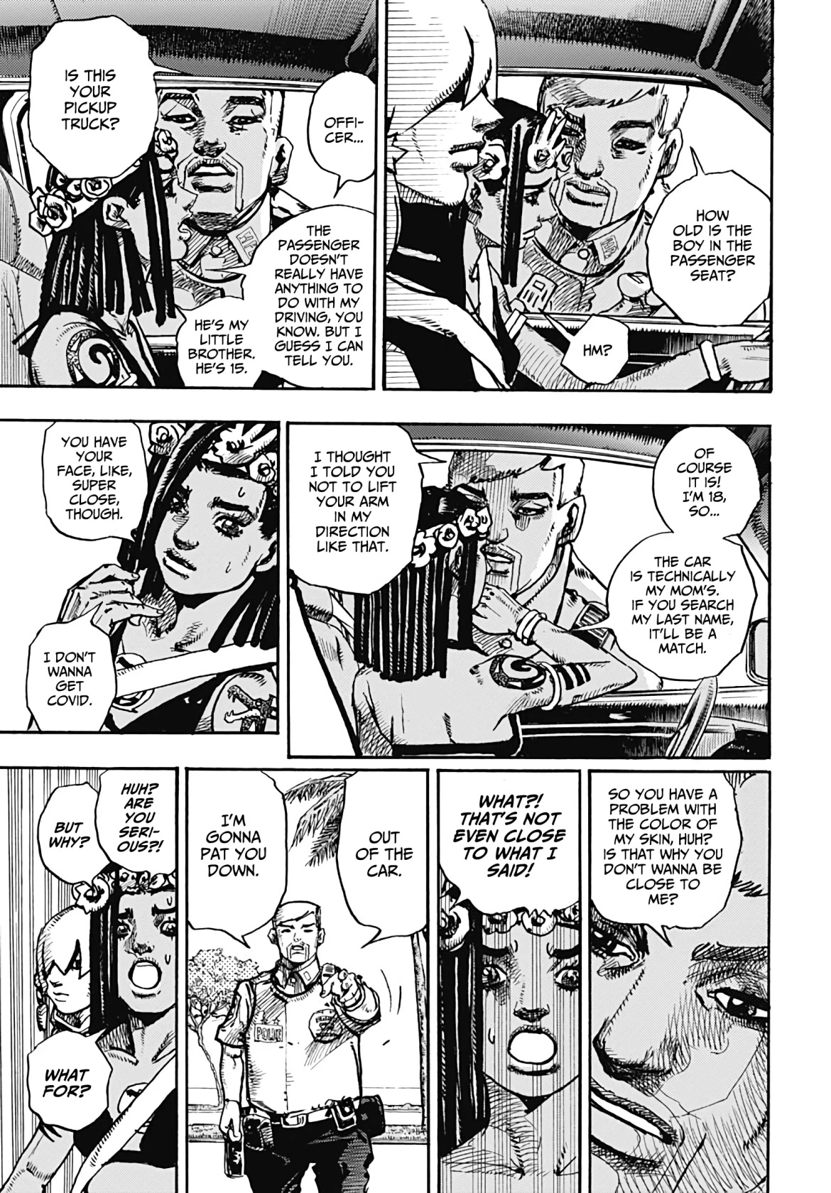 JoJo's Bizarre Adventure Part 9 - The JOJOLands Chapter 1 page 10 - Chapter 1: Mechanisms