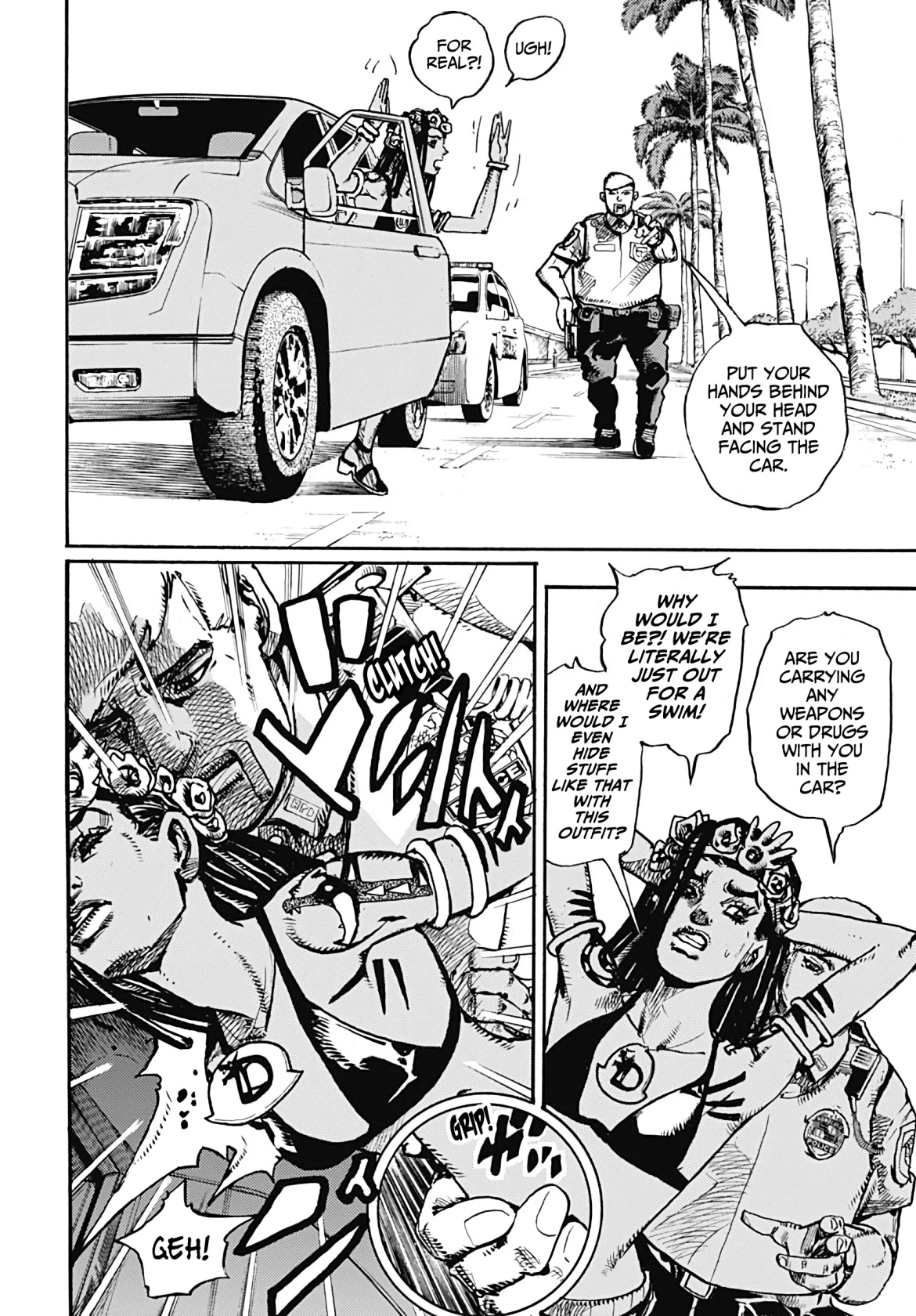 JoJo's Bizarre Adventure Part 9 - The JOJOLands Chapter 1 page 11 - Chapter 1: Mechanisms