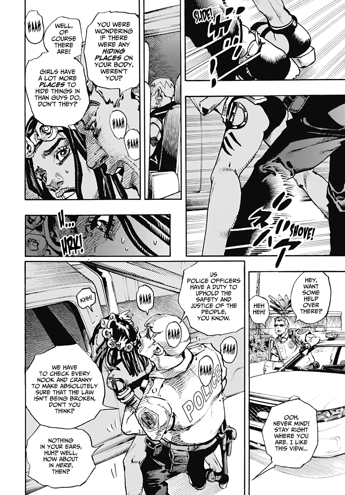 JoJo's Bizarre Adventure Part 9 - The JOJOLands Chapter 1 page 13 - Chapter 1: Mechanisms