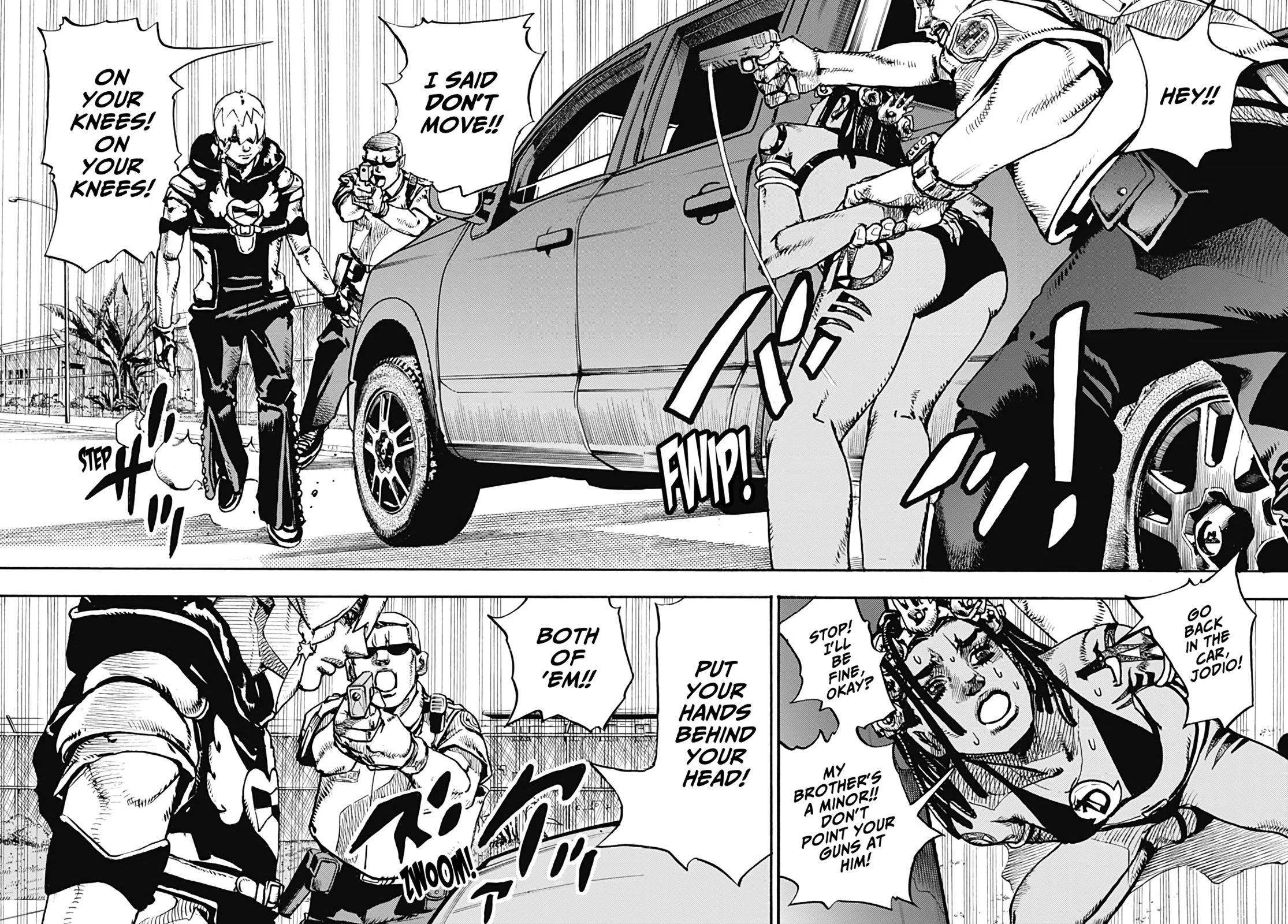 JoJo's Bizarre Adventure Part 9 - The JOJOLands Chapter 1 page 18 - Chapter 1: Mechanisms