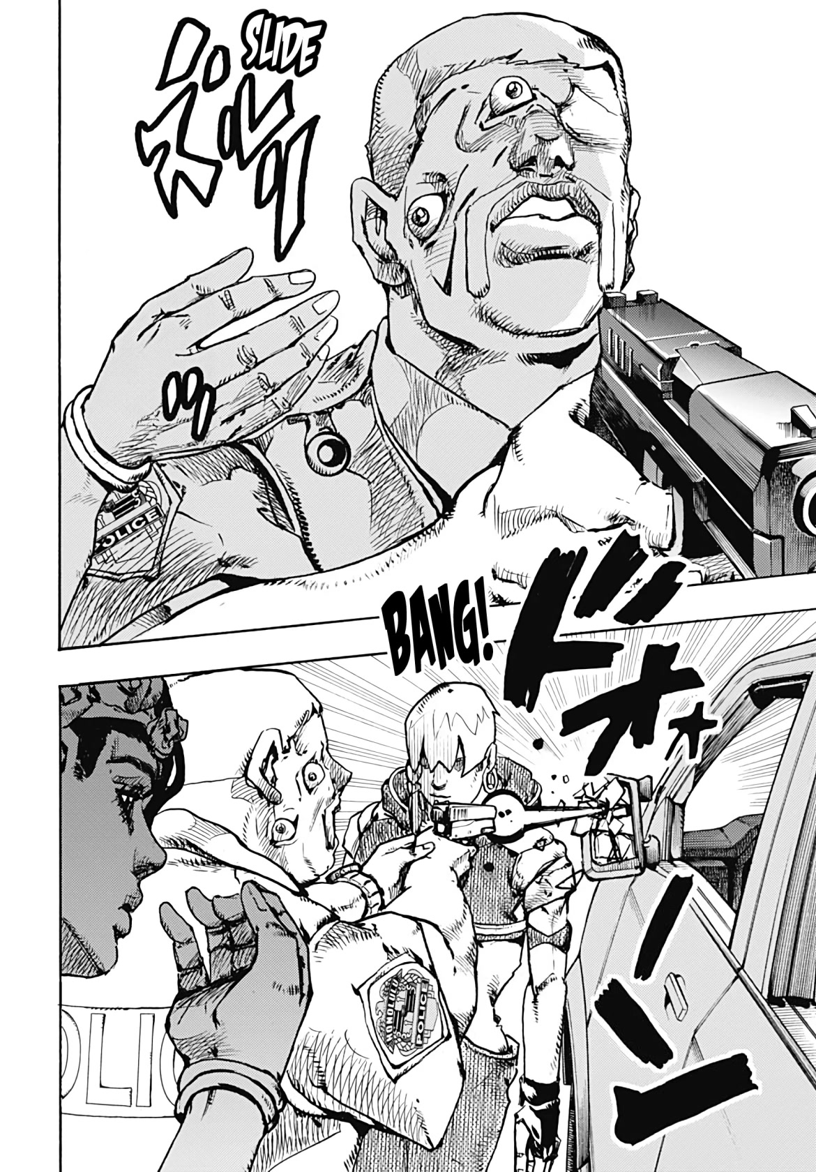 JoJo's Bizarre Adventure Part 9 - The JOJOLands Chapter 1 page 22 - Chapter 1: Mechanisms