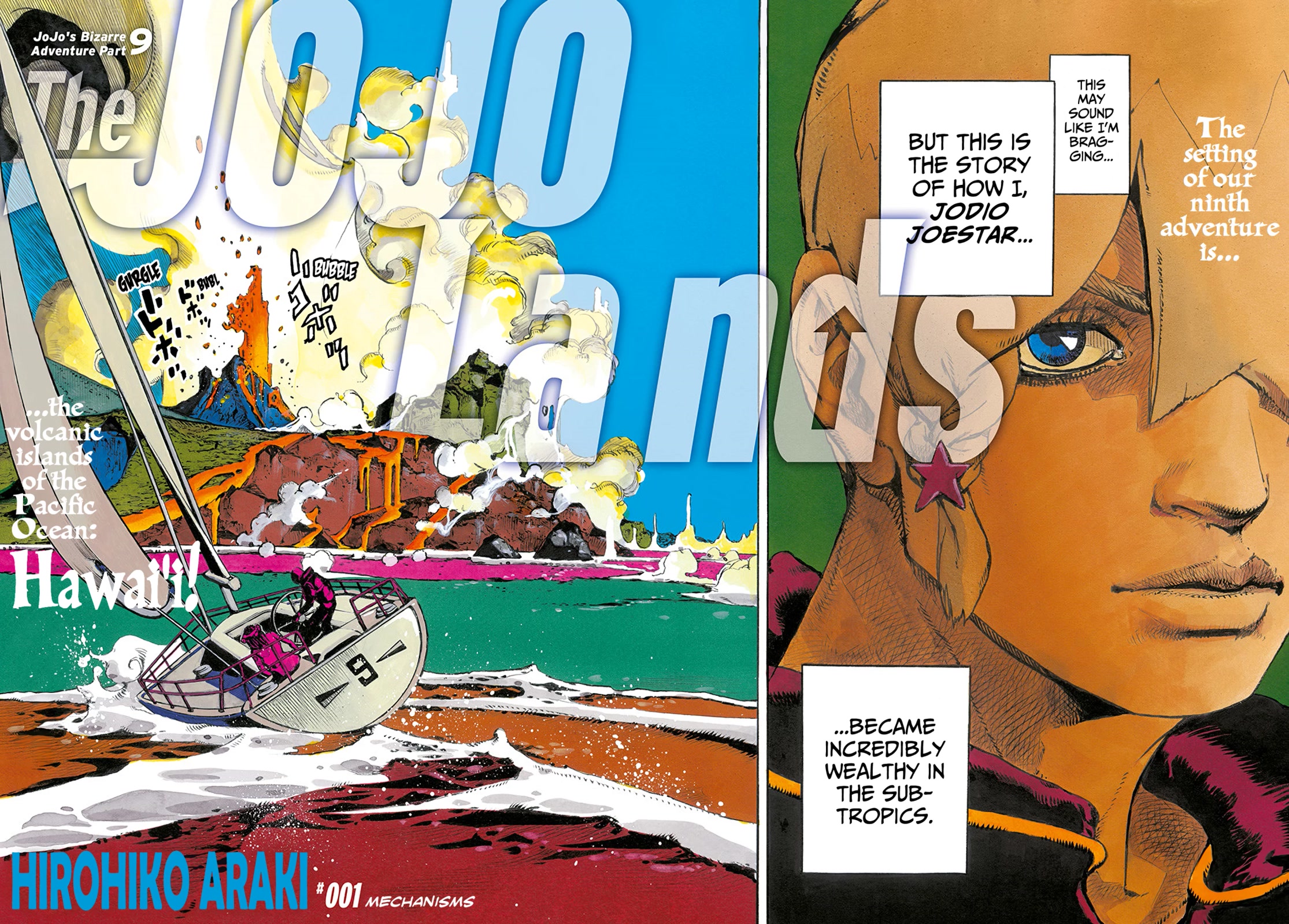 JoJo's Bizarre Adventure Part 9 - The JOJOLands Chapter 1 page 3 - Chapter 1: Mechanisms