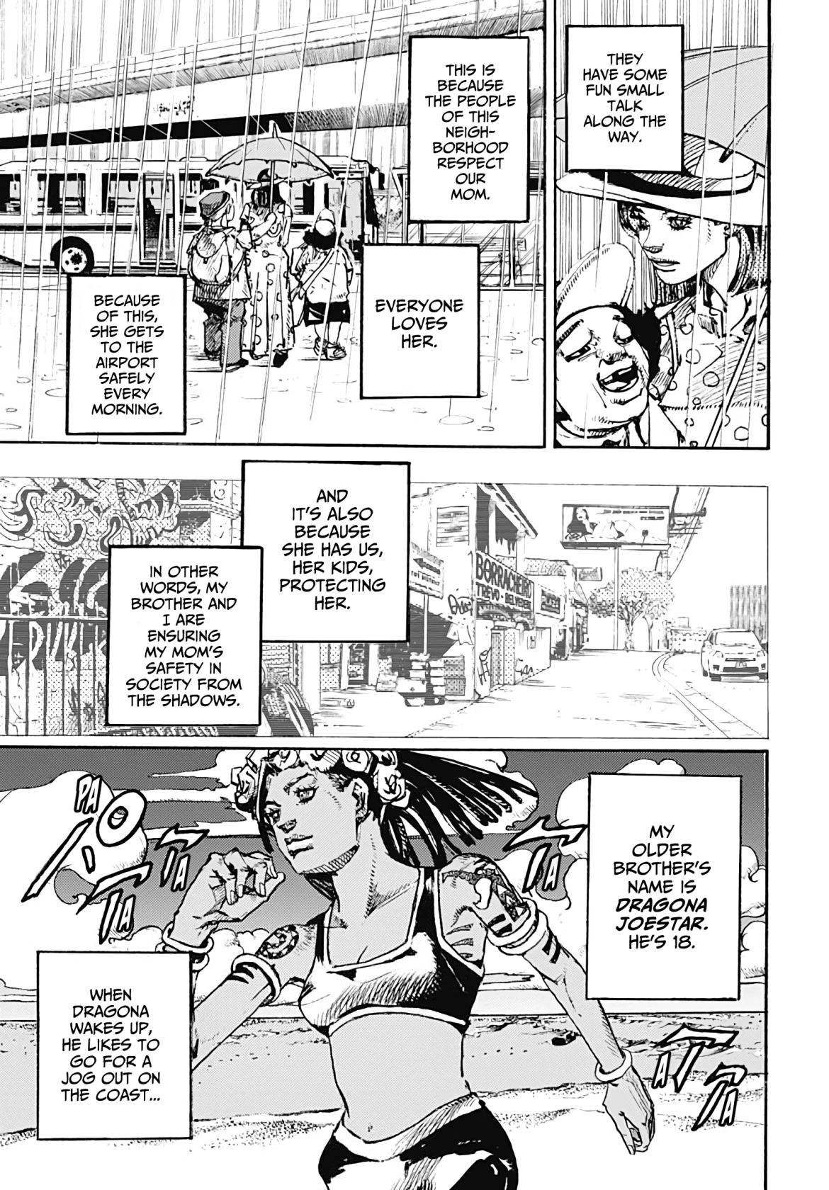 JoJo's Bizarre Adventure Part 9 - The JOJOLands Chapter 1 page 35 - Chapter 1: Mechanisms