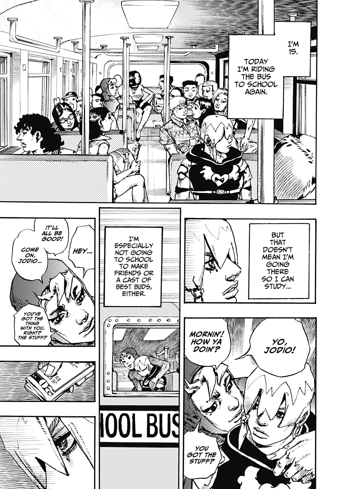 JoJo's Bizarre Adventure Part 9 - The JOJOLands Chapter 1 page 37 - Chapter 1: Mechanisms