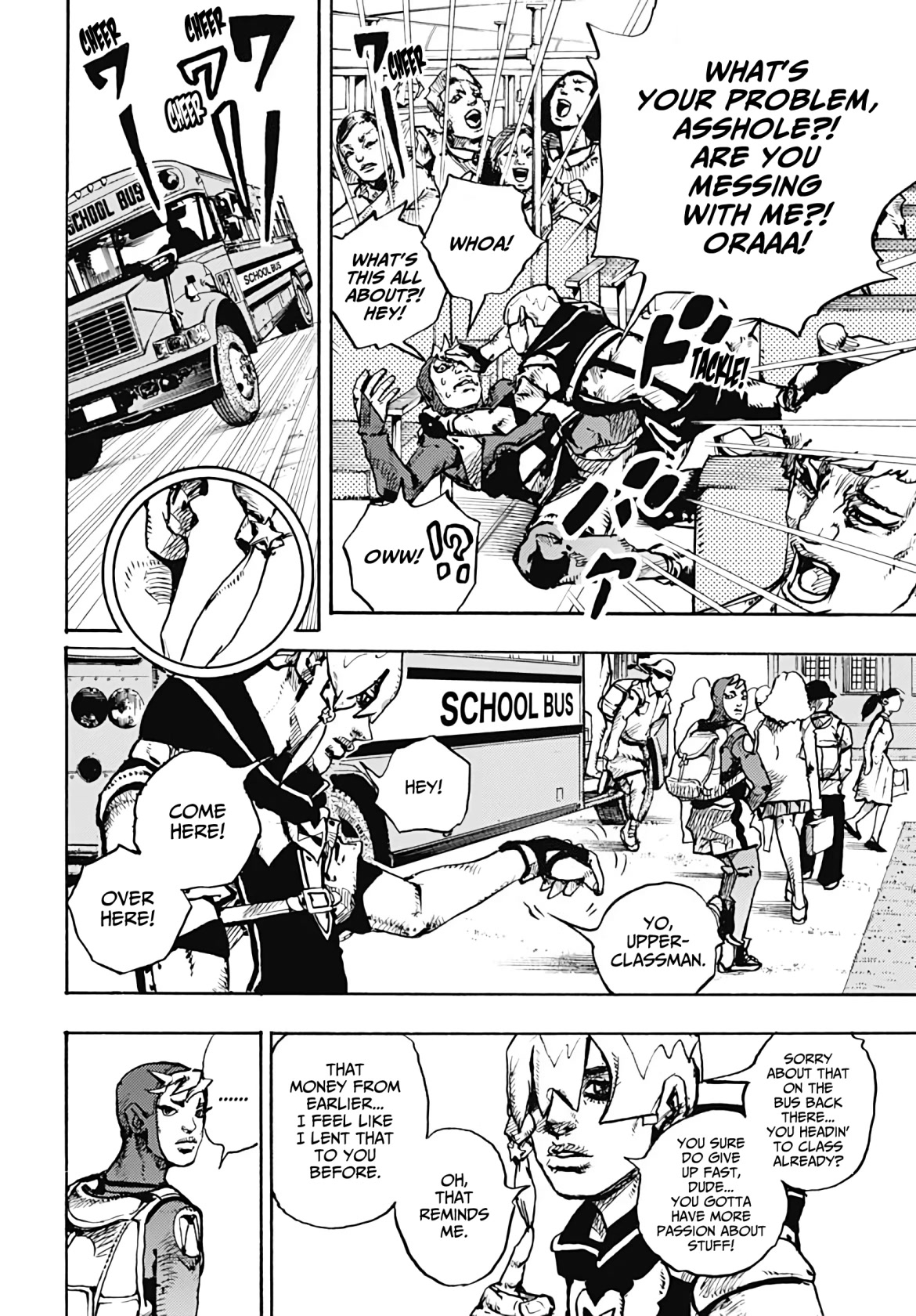 JoJo's Bizarre Adventure Part 9 - The JOJOLands Chapter 1 page 38 - Chapter 1: Mechanisms