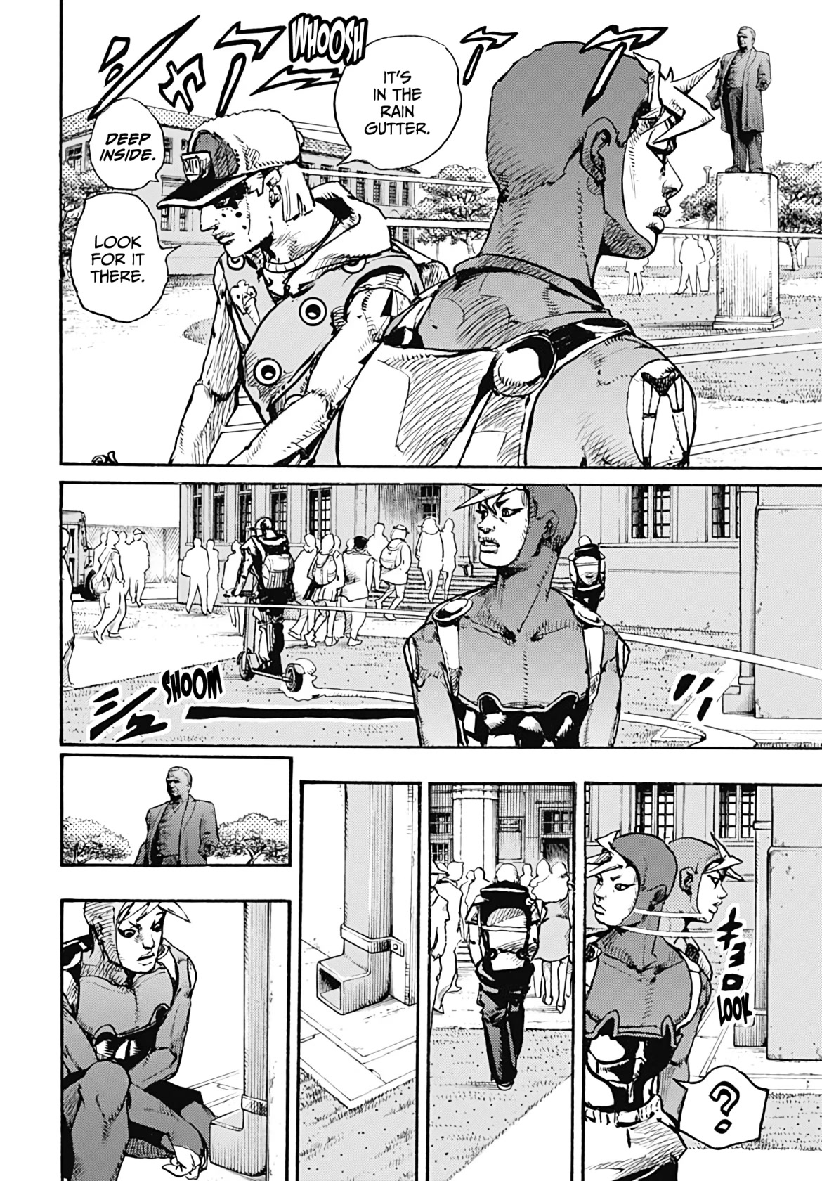 JoJo's Bizarre Adventure Part 9 - The JOJOLands Chapter 1 page 40 - Chapter 1: Mechanisms