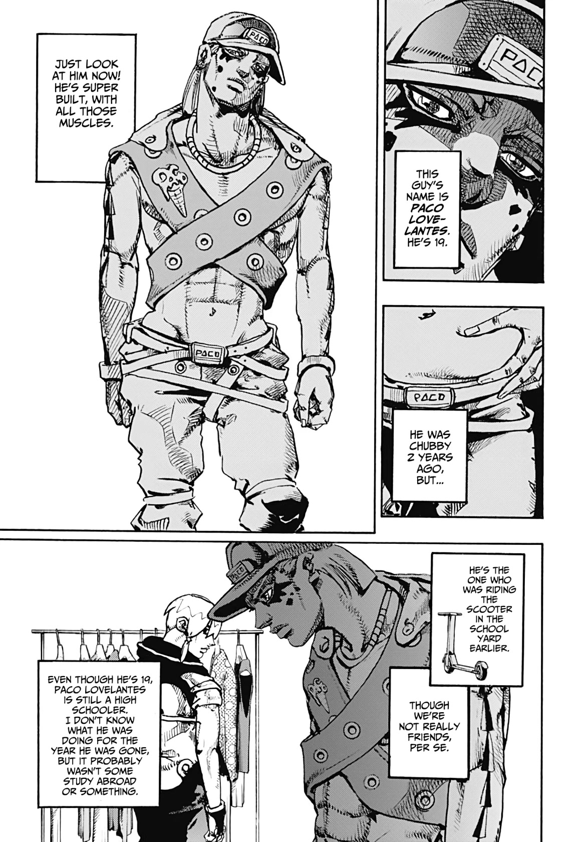 JoJo's Bizarre Adventure Part 9 - The JOJOLands Chapter 1 page 46 - Chapter 1: Mechanisms