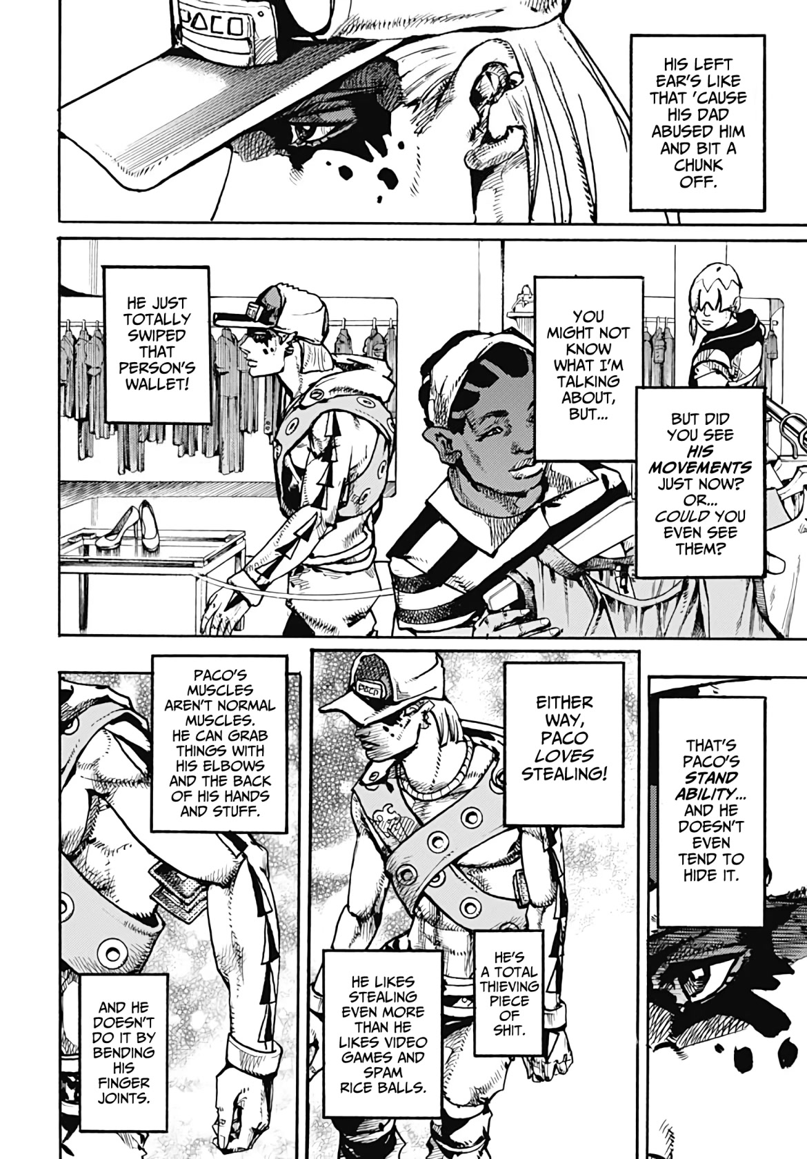 JoJo's Bizarre Adventure Part 9 - The JOJOLands Chapter 1 page 47 - Chapter 1: Mechanisms