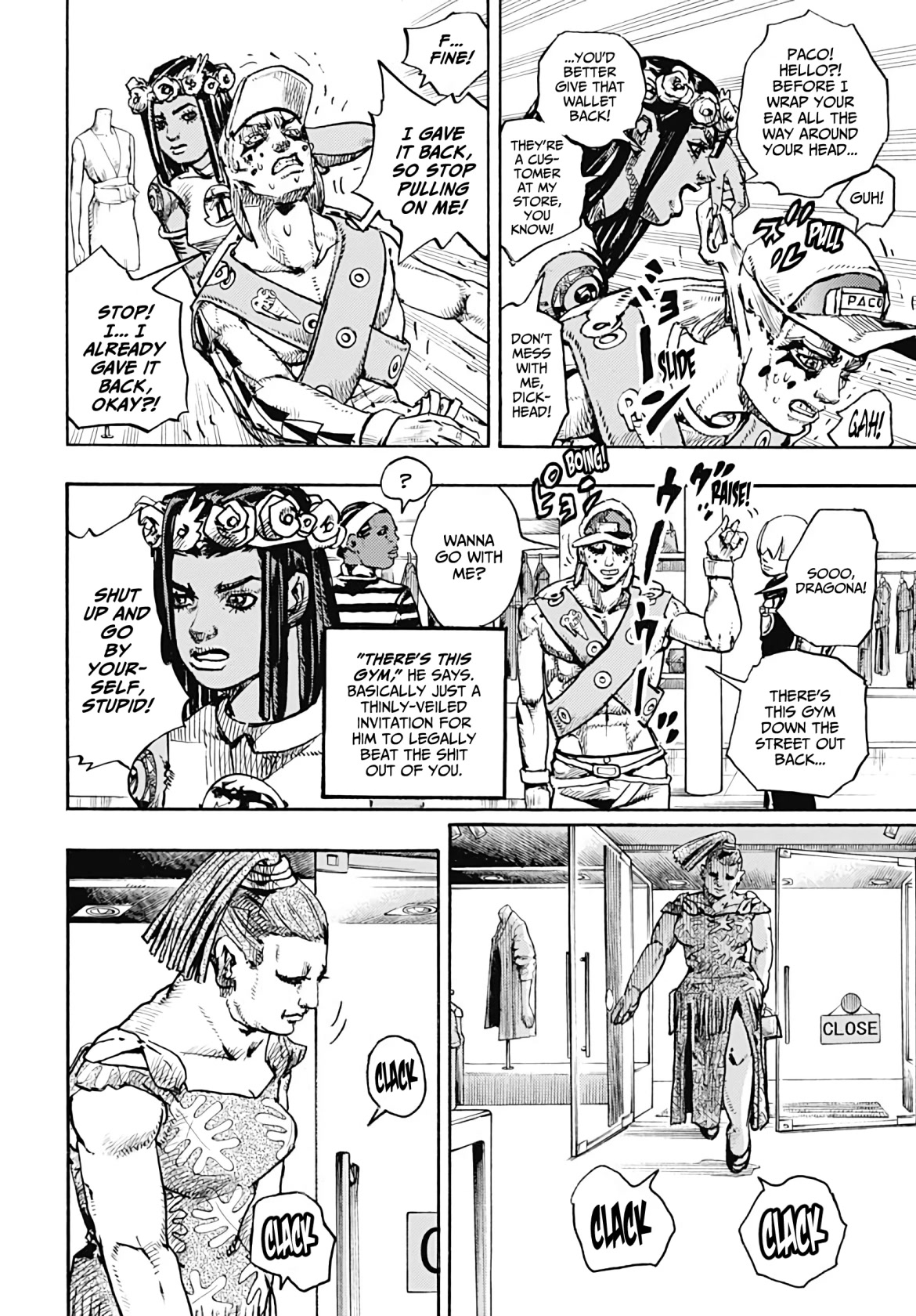 JoJo's Bizarre Adventure Part 9 - The JOJOLands Chapter 1 page 49 - Chapter 1: Mechanisms