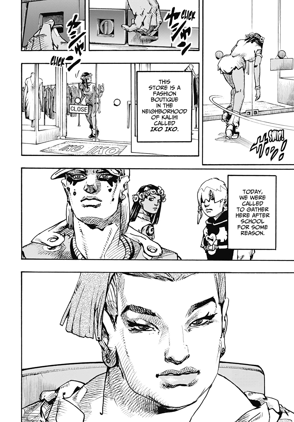 JoJo's Bizarre Adventure Part 9 - The JOJOLands Chapter 1 page 51 - Chapter 1: Mechanisms