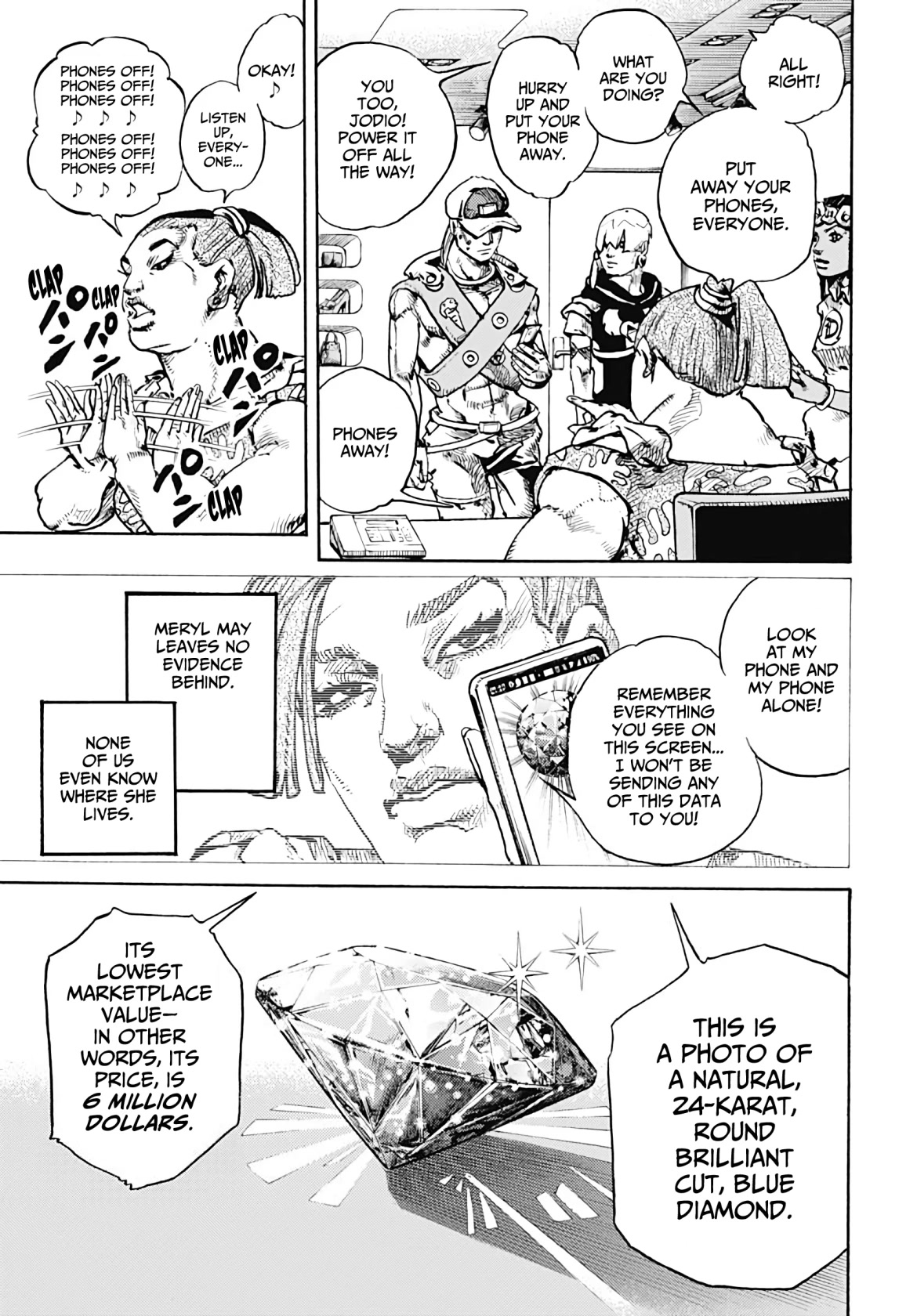 JoJo's Bizarre Adventure Part 9 - The JOJOLands Chapter 1 page 54 - Chapter 1: Mechanisms