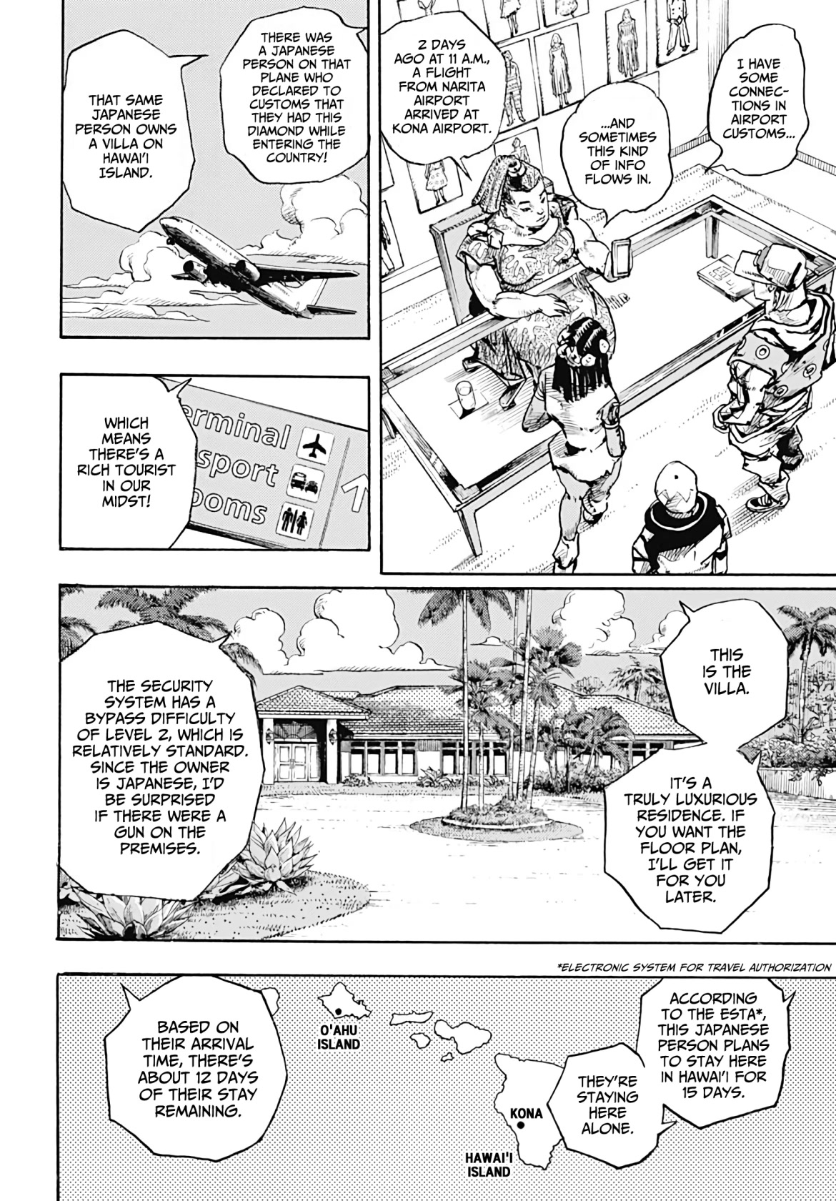 JoJo's Bizarre Adventure Part 9 - The JOJOLands Chapter 1 page 55 - Chapter 1: Mechanisms