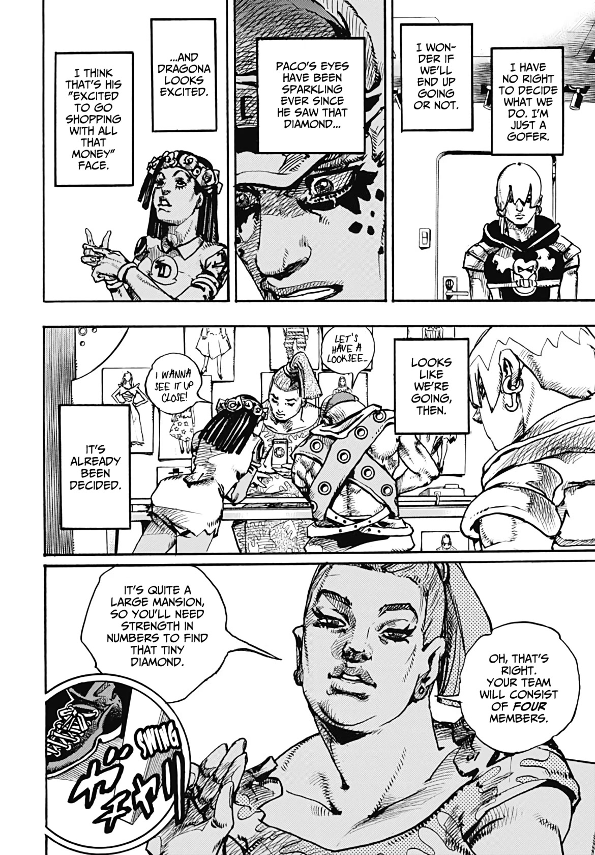 JoJo's Bizarre Adventure Part 9 - The JOJOLands Chapter 1 page 57 - Chapter 1: Mechanisms