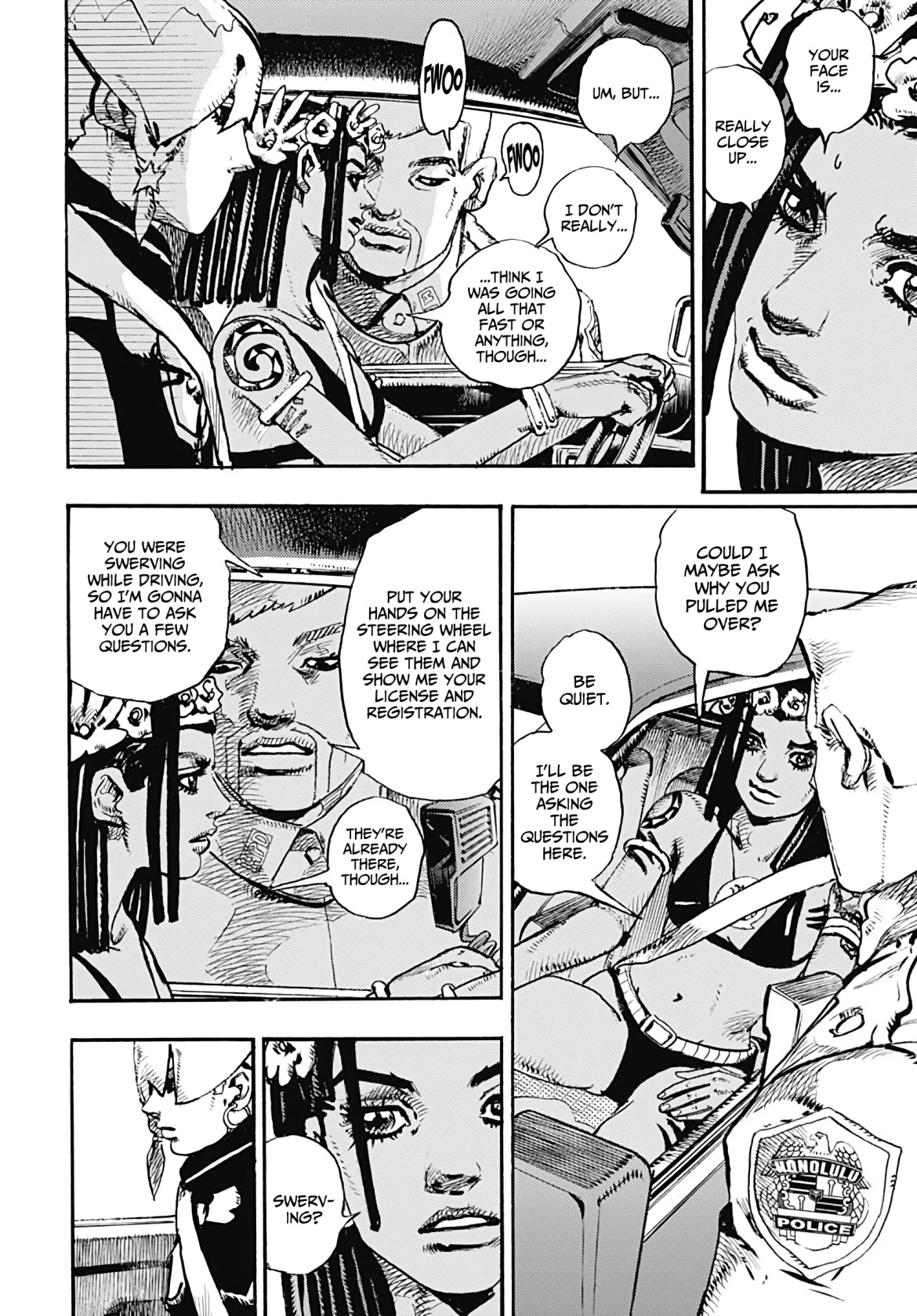 JoJo's Bizarre Adventure Part 9 - The JOJOLands Chapter 1 page 7 - Chapter 1: Mechanisms