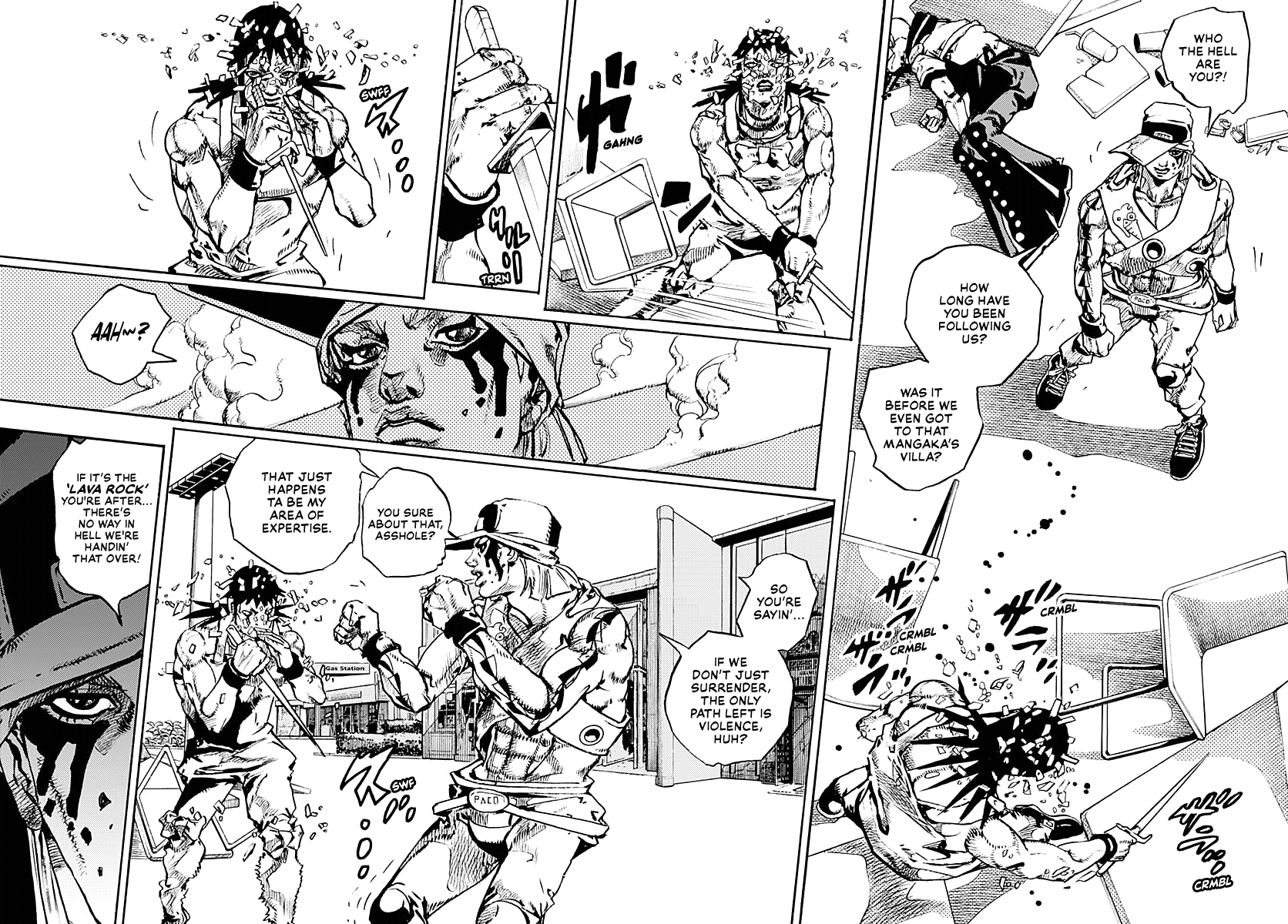 JoJo's Bizarre Adventure Part 9 - The JOJOLands Chapter 10 page 10 - Chapter 10: The Hustle, Part 1