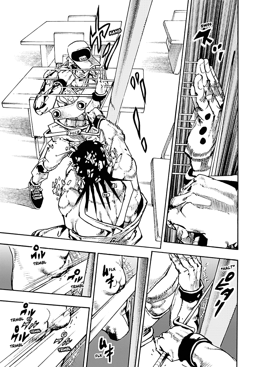 JoJo's Bizarre Adventure Part 9 - The JOJOLands Chapter 10 page 12 - Chapter 10: The Hustle, Part 1