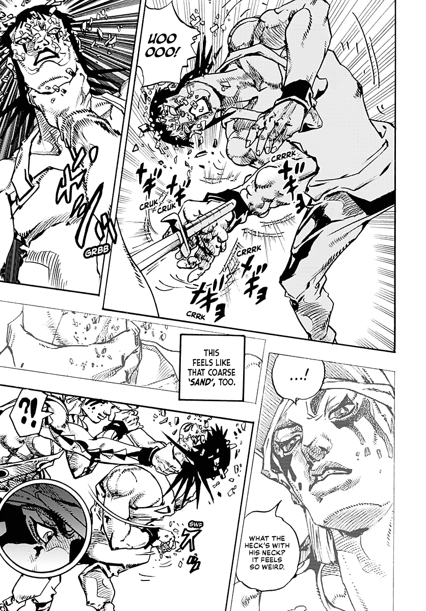 JoJo's Bizarre Adventure Part 9 - The JOJOLands Chapter 10 page 14 - Chapter 10: The Hustle, Part 1
