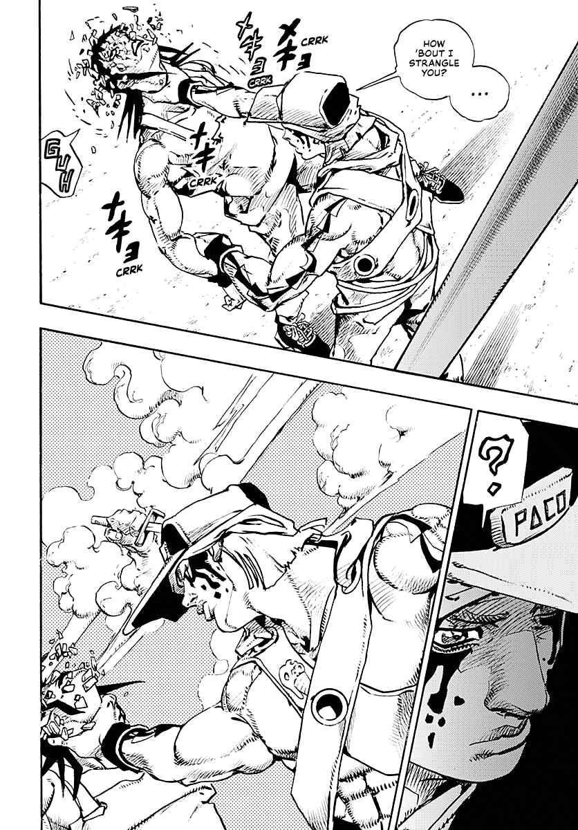 JoJo's Bizarre Adventure Part 9 - The JOJOLands Chapter 10 page 15 - Chapter 10: The Hustle, Part 1