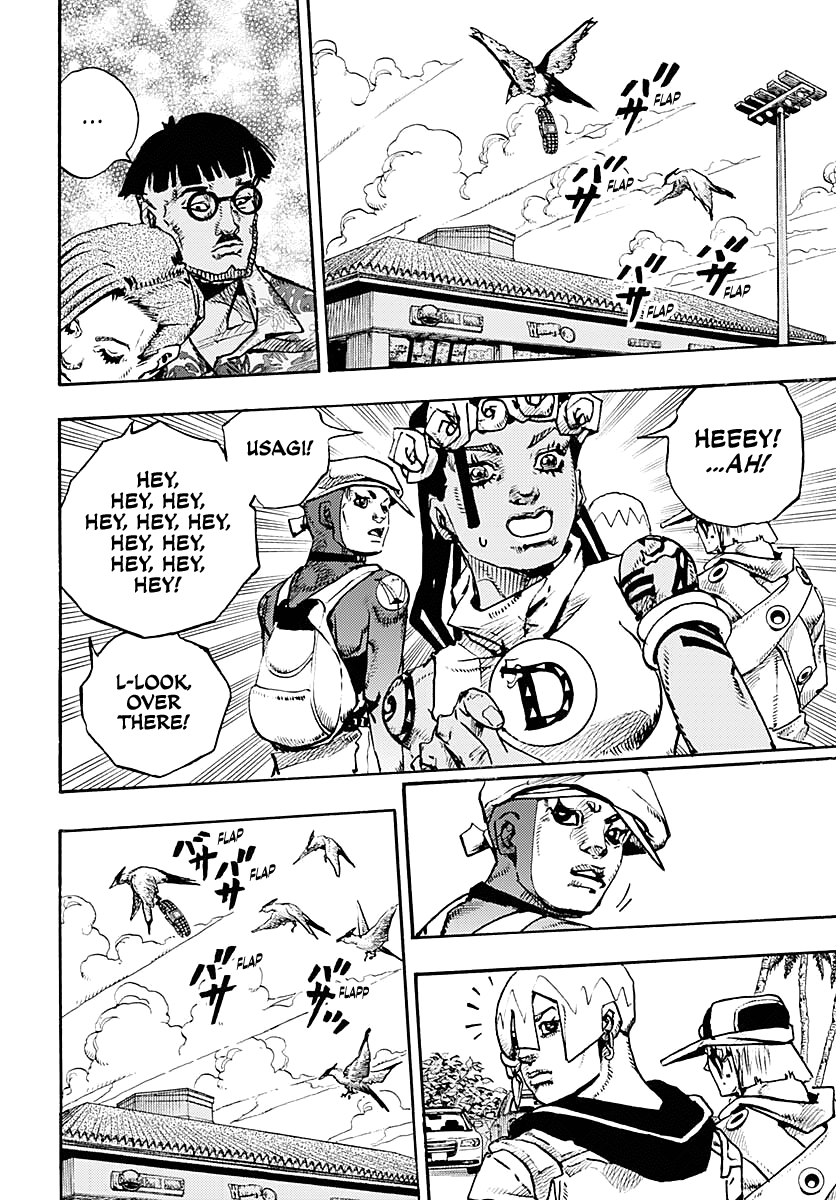 JoJo's Bizarre Adventure Part 9 - The JOJOLands Chapter 10 page 30 - Chapter 10: The Hustle, Part 1