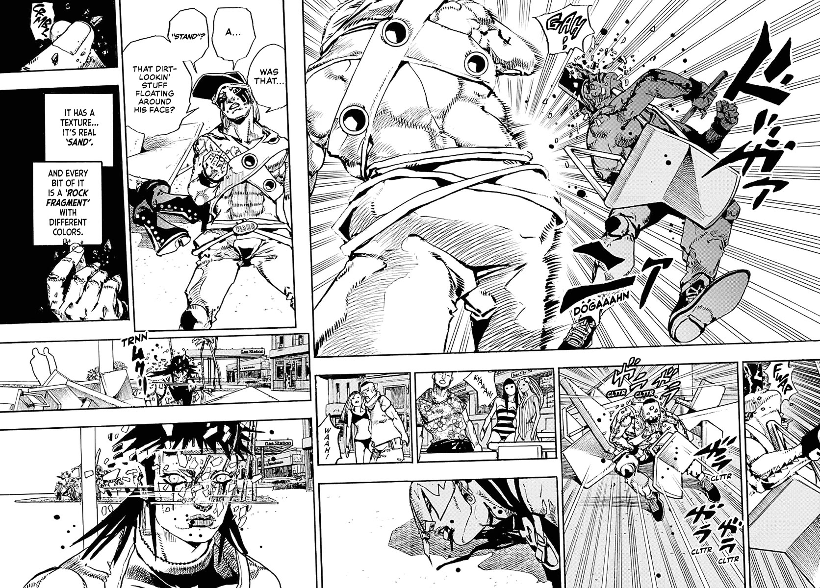 JoJo's Bizarre Adventure Part 9 - The JOJOLands Chapter 10 page 9 - Chapter 10: The Hustle, Part 1