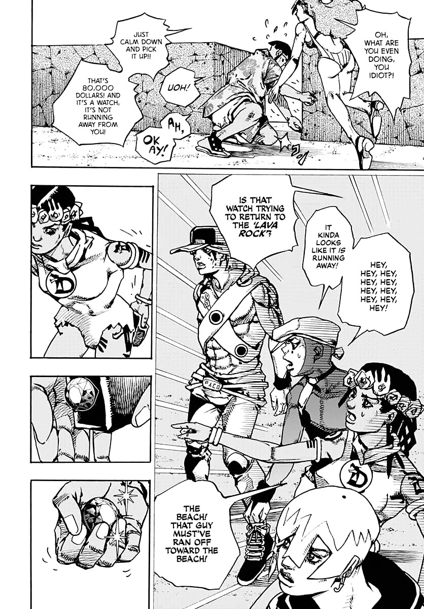 JoJo's Bizarre Adventure Part 9 - The JOJOLands Chapter 11 page 20 - Chapter 11: The Hustle Part 2