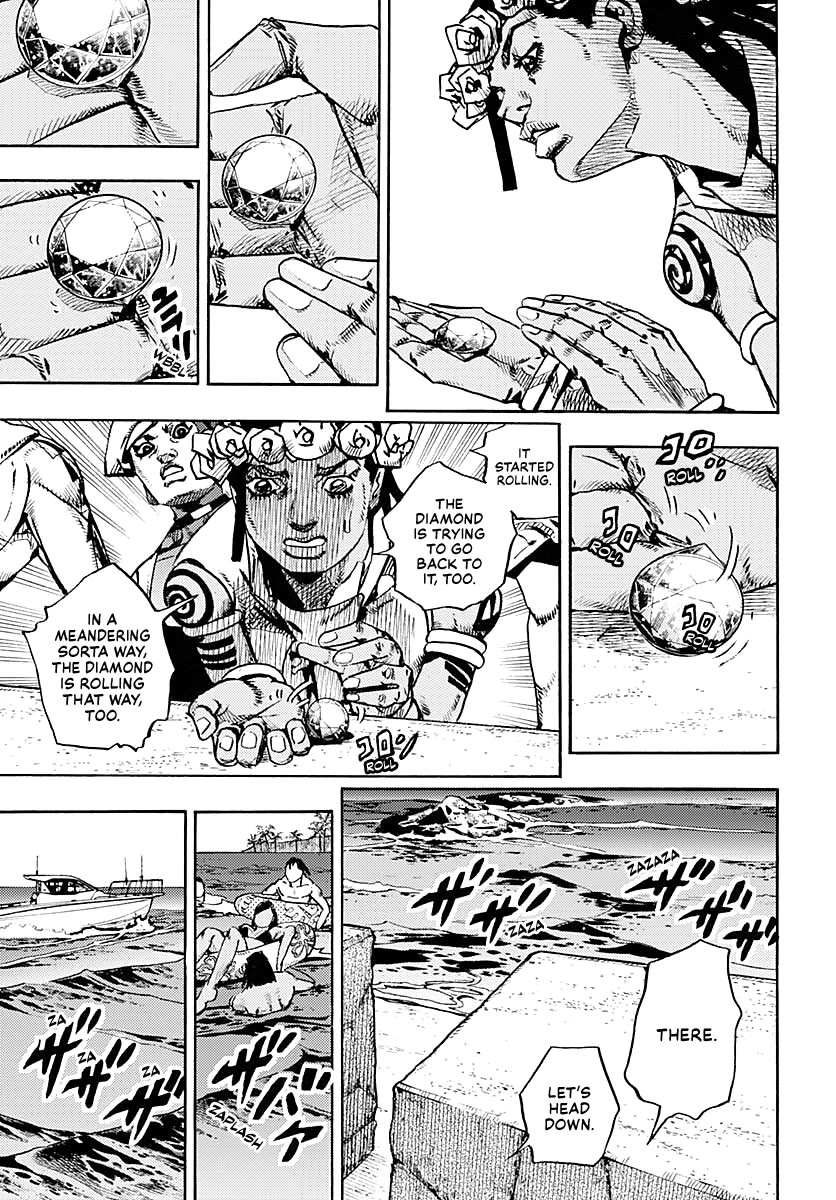 JoJo's Bizarre Adventure Part 9 - The JOJOLands Chapter 11 page 21 - Chapter 11: The Hustle Part 2