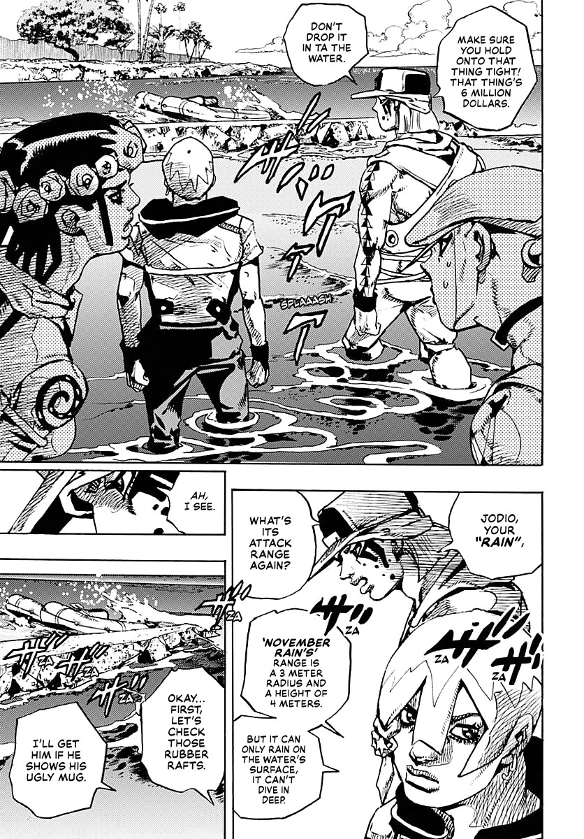JoJo's Bizarre Adventure Part 9 - The JOJOLands Chapter 11 page 24 - Chapter 11: The Hustle Part 2
