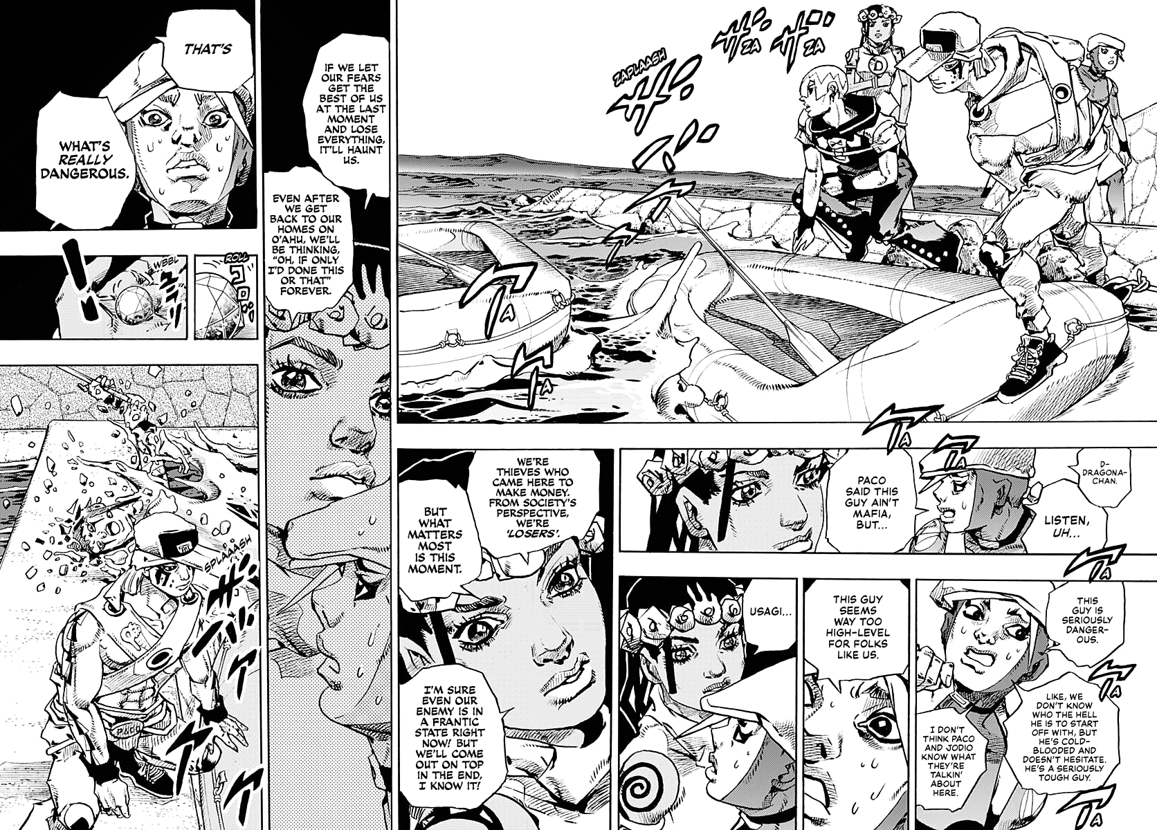 JoJo's Bizarre Adventure Part 9 - The JOJOLands Chapter 11 page 25 - Chapter 11: The Hustle Part 2