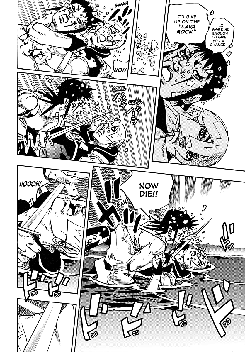 JoJo's Bizarre Adventure Part 9 - The JOJOLands Chapter 11 page 29 - Chapter 11: The Hustle Part 2