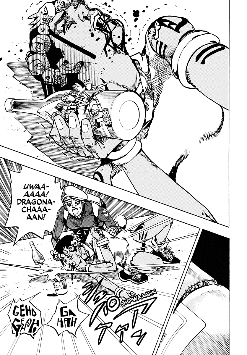 JoJo's Bizarre Adventure Part 9 - The JOJOLands Chapter 11 page 3 - Chapter 11: The Hustle Part 2