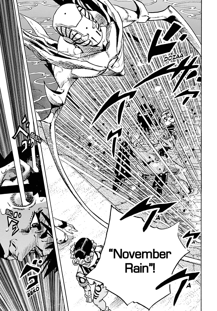 JoJo's Bizarre Adventure Part 9 - The JOJOLands Chapter 11 page 30 - Chapter 11: The Hustle Part 2