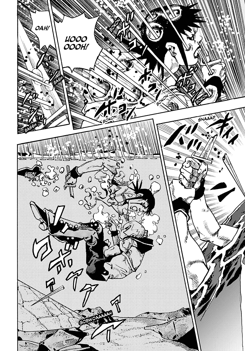 JoJo's Bizarre Adventure Part 9 - The JOJOLands Chapter 11 page 31 - Chapter 11: The Hustle Part 2