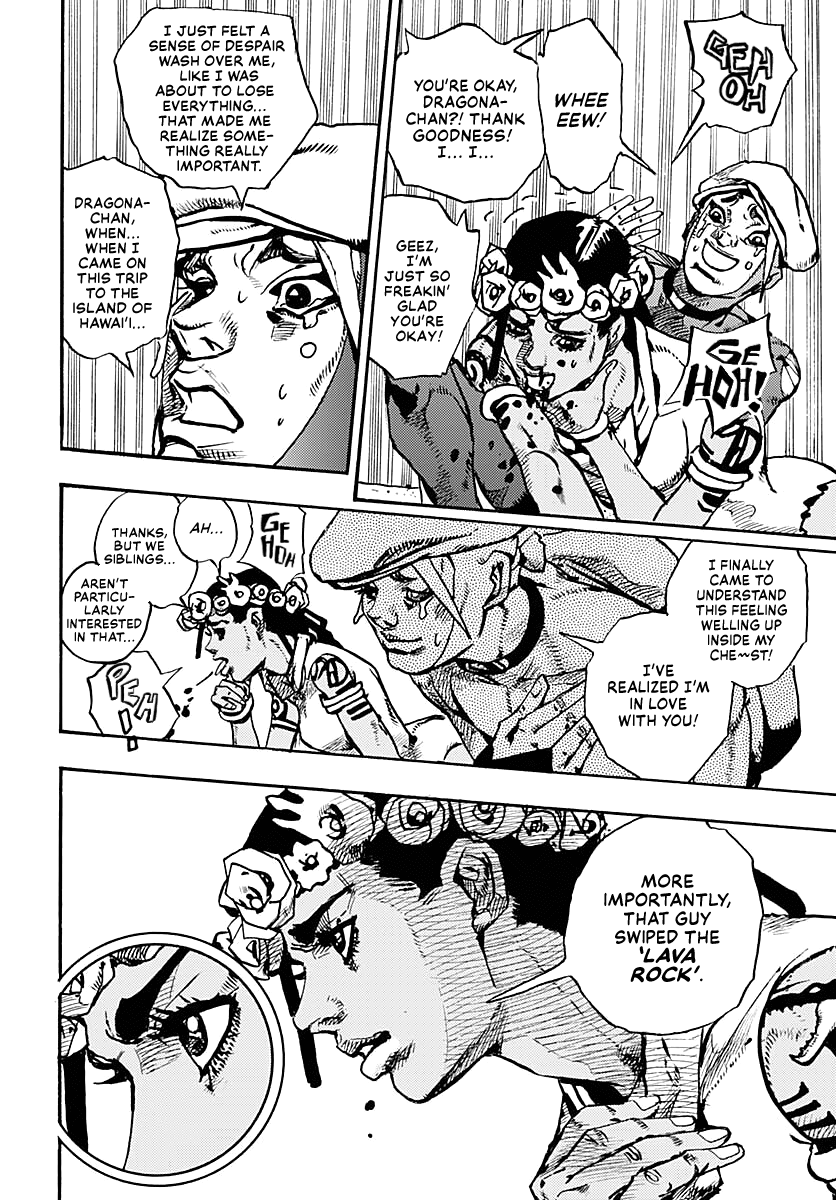 JoJo's Bizarre Adventure Part 9 - The JOJOLands Chapter 11 page 4 - Chapter 11: The Hustle Part 2