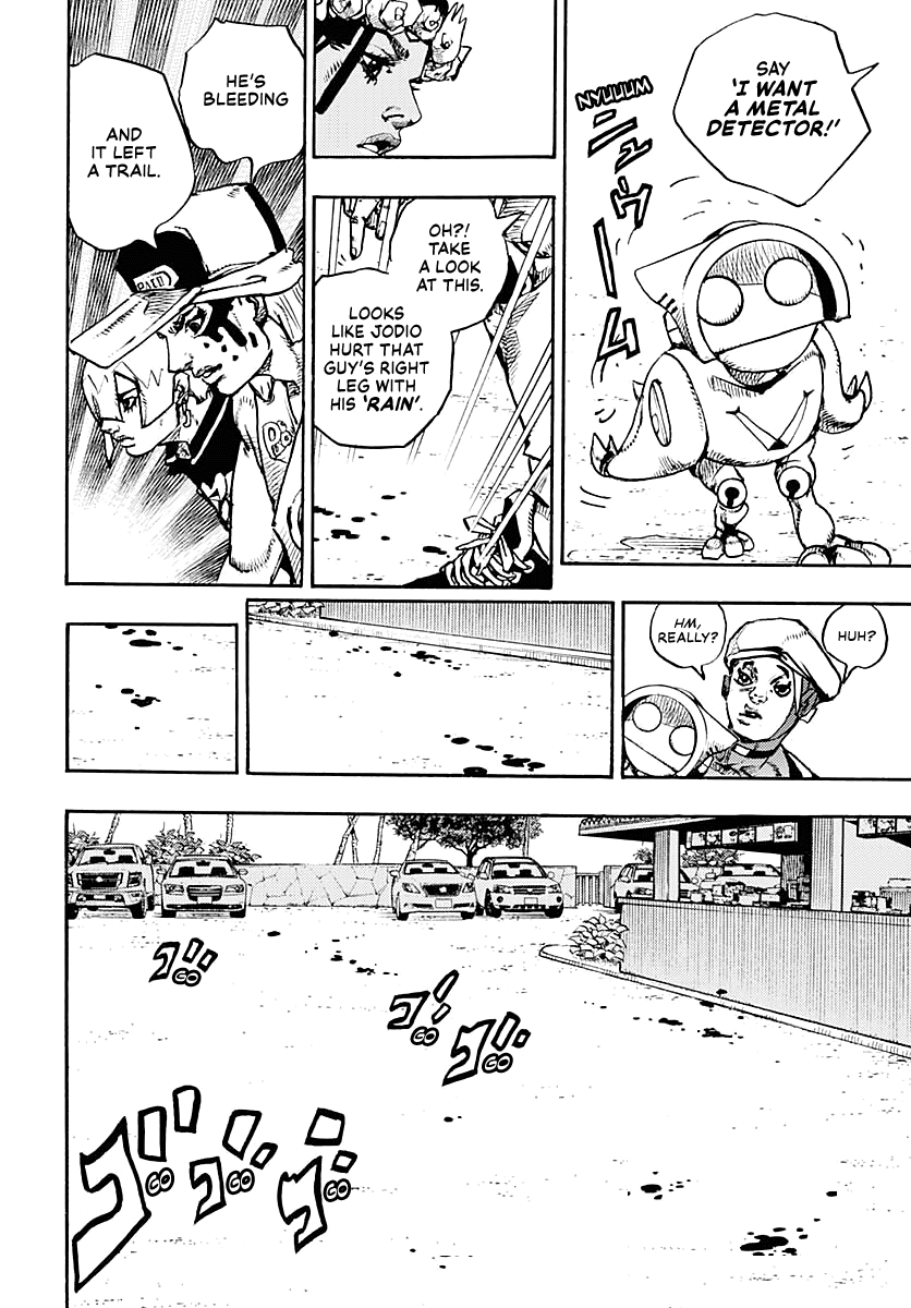 JoJo's Bizarre Adventure Part 9 - The JOJOLands Chapter 11 page 7 - Chapter 11: The Hustle Part 2