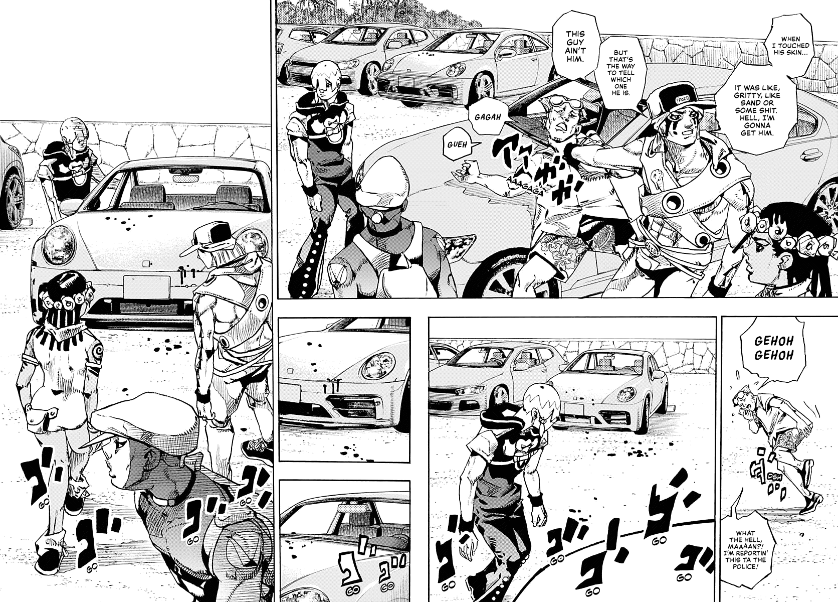 JoJo's Bizarre Adventure Part 9 - The JOJOLands Chapter 11 page 9 - Chapter 11: The Hustle Part 2